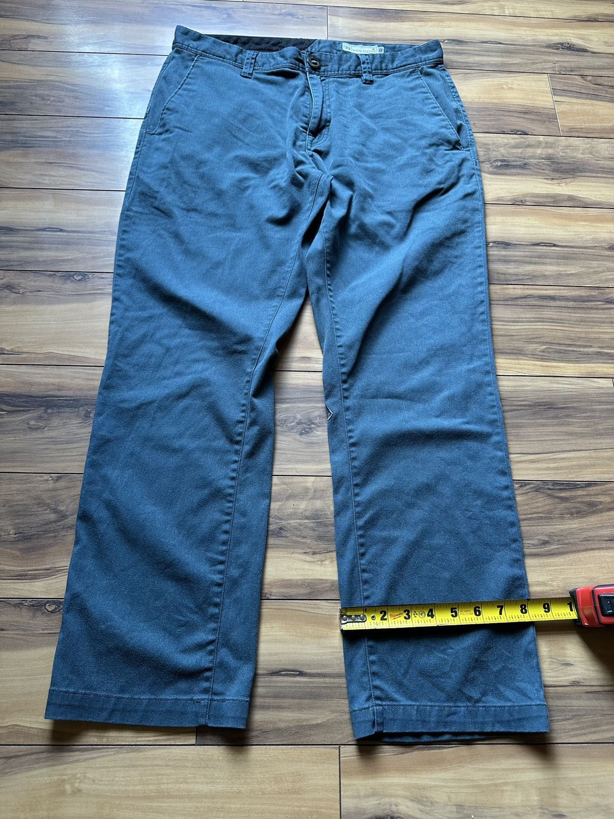 Volcom Volvom Blue Pants Size US 33 - 2 Thumbnail