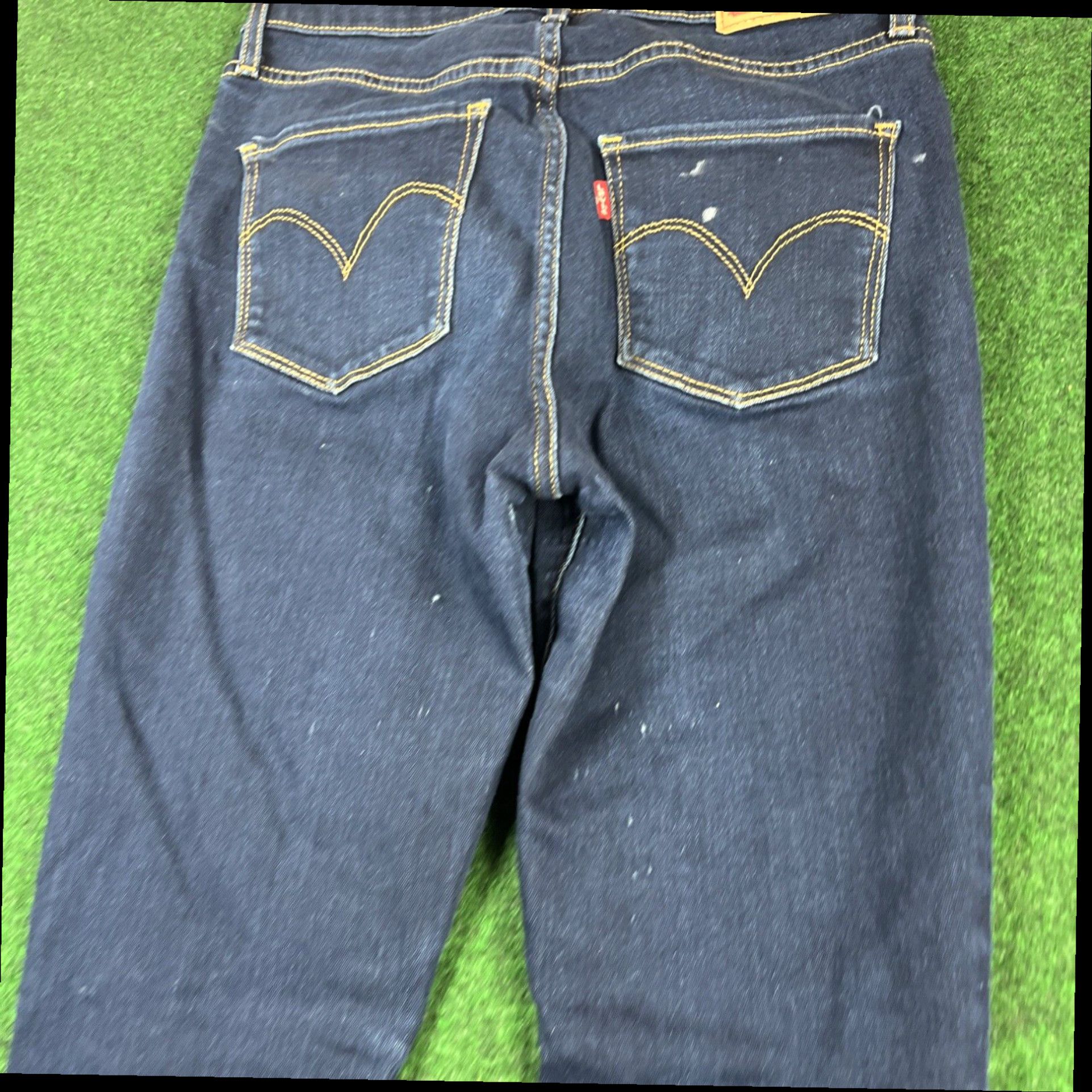 Levi's Levi's 721 High Rise Skinny Jeans Womens 28 Blue Cotton Stretch Blend 27x28 Size 28" / US 6 / IT 42 - 6 Thumbnail