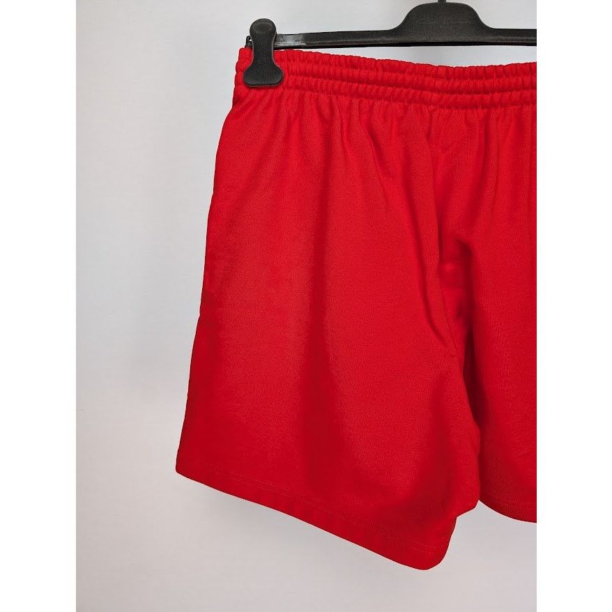 Balenciaga o1rshd1 Sweat Shorts in Bright Red Size US 32 / EU 48 - 10 Thumbnail