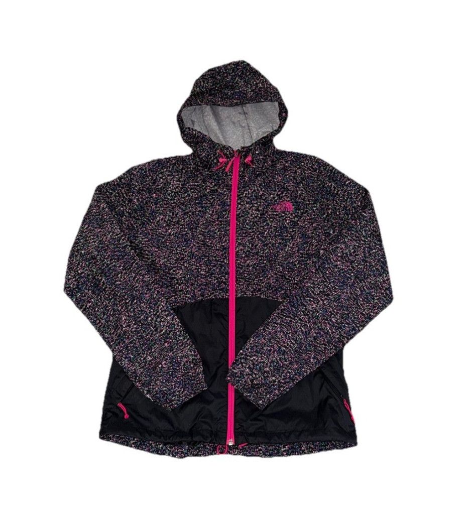 The North Face The North Face Womens Raincoat Black Pink Full Zip Logo M Size M / US 6-8 / IT 42-44 - 2 Thumbnail