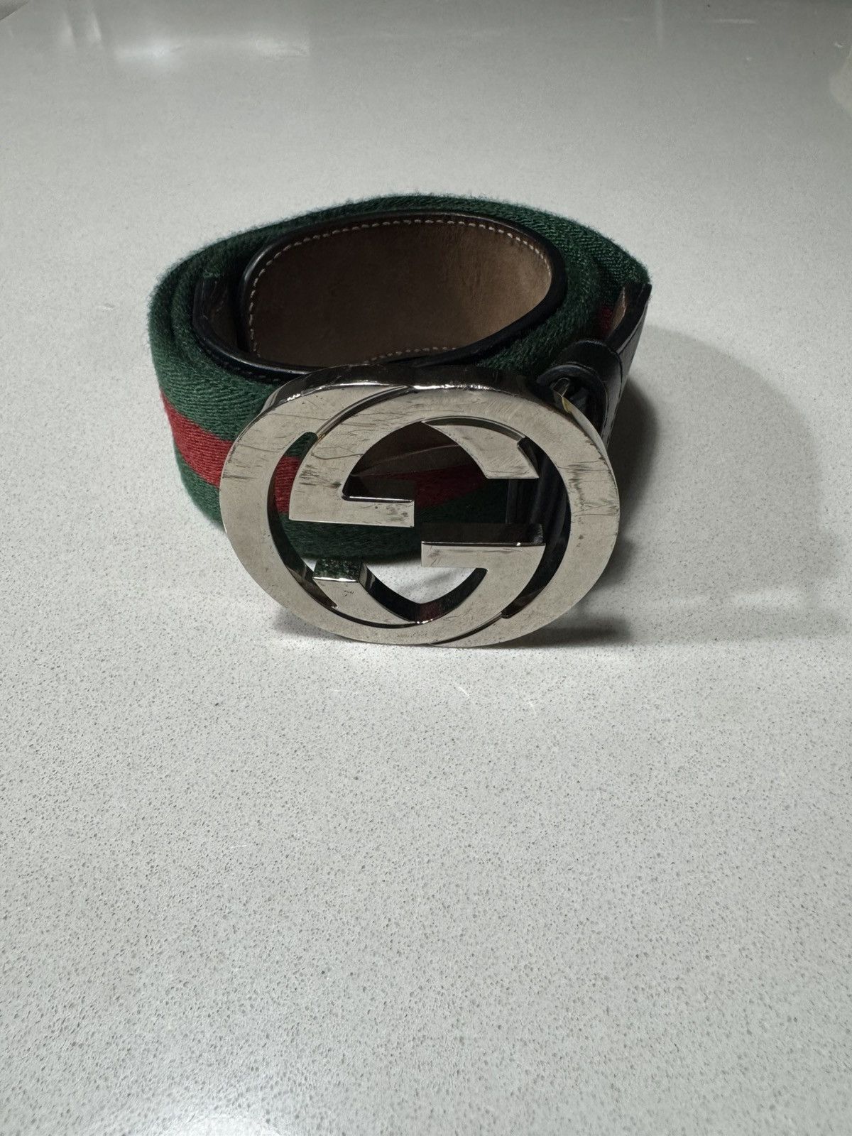 Gucci GUCCI CANVAS BELT 90 • 36 Size ONE SIZE - 1 Thumbnail