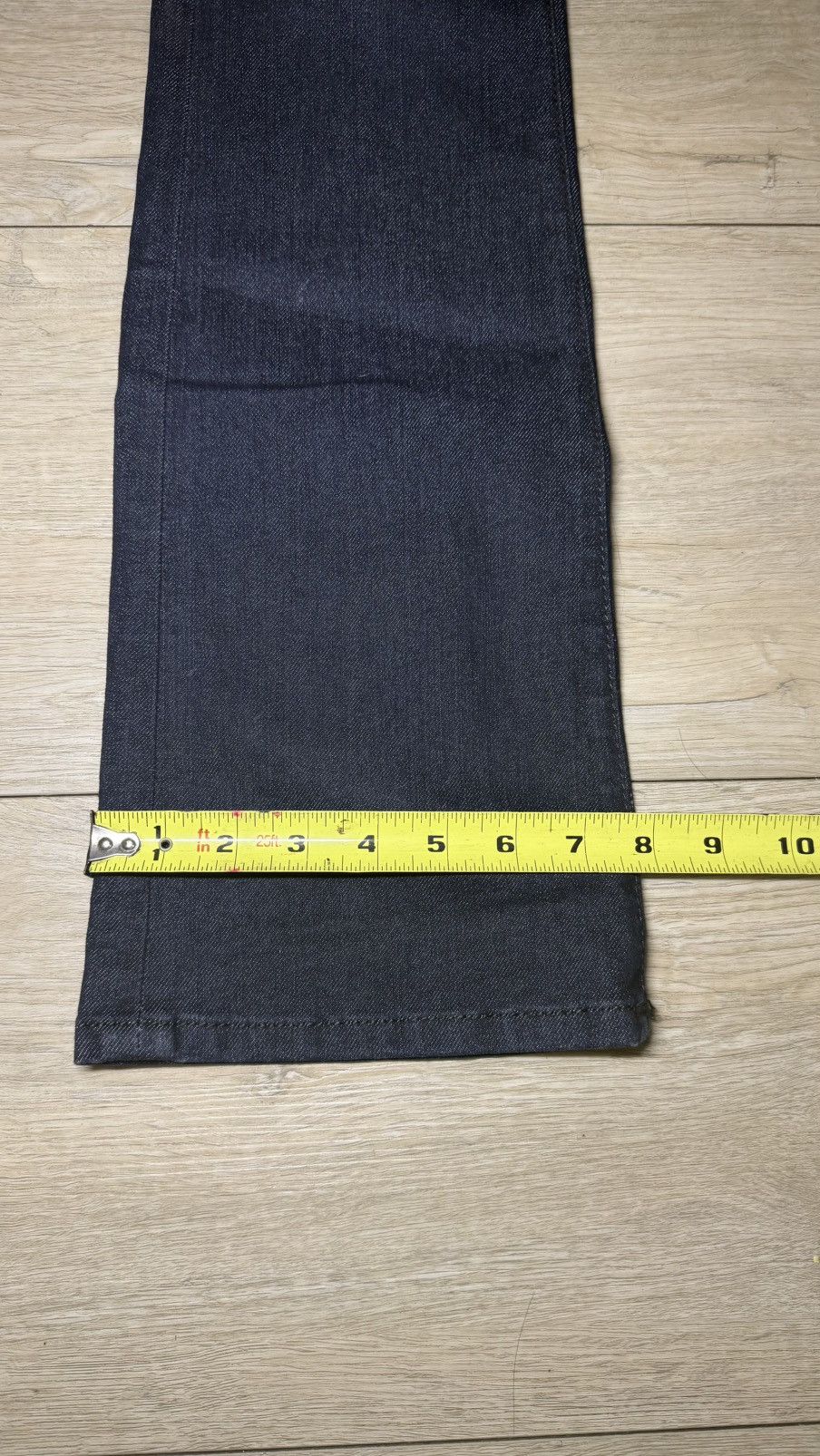 Other Y2K 2000s Denim Addiction Dark Wash Heavyweight Flared Jeans Size US 27 - 6 Thumbnail