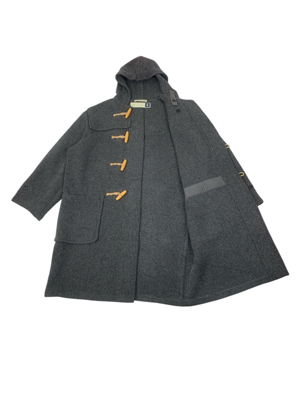 Designer Gloverall Made in England designer Luxury Wool Duffle Coat Size US XL / EU 56 / 4 - 7 Thumbnail