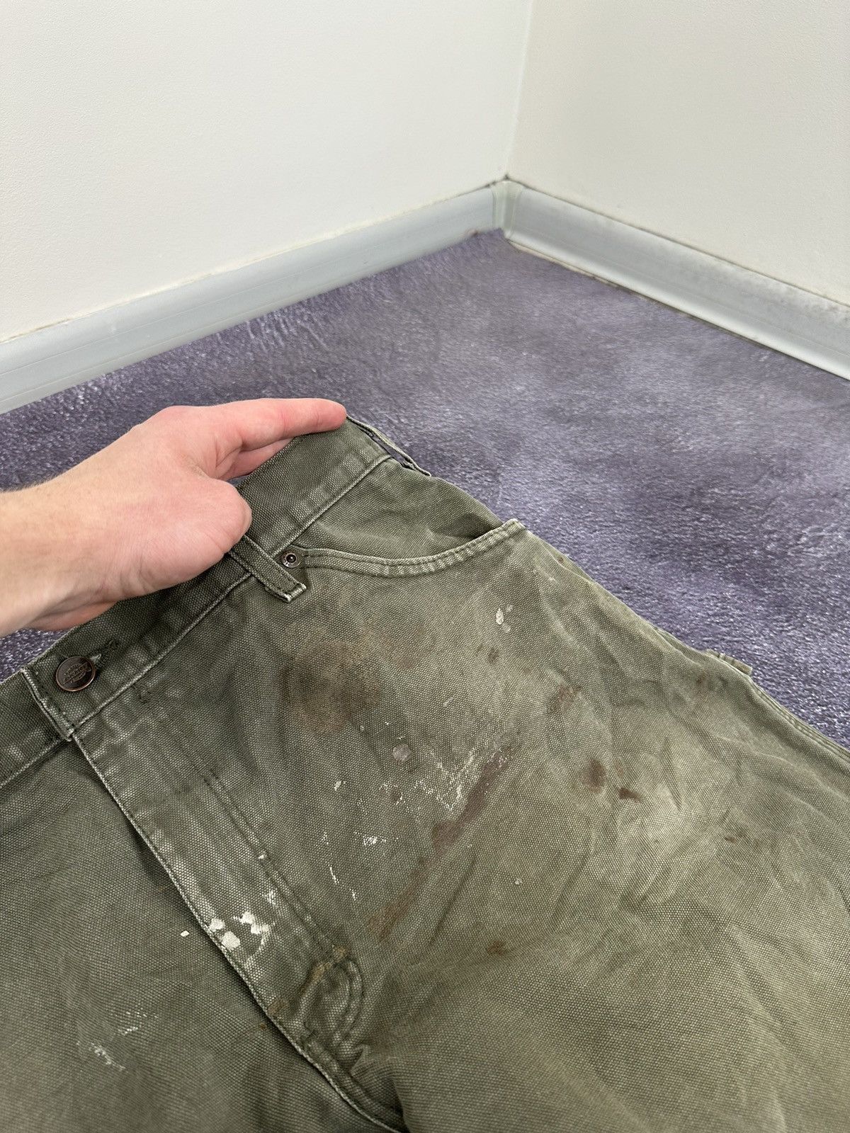 Dickies Vintage Dickies Distressed Opium USA Baggy Cargo Work Pants Size US 36 / EU 52 - 17 Thumbnail