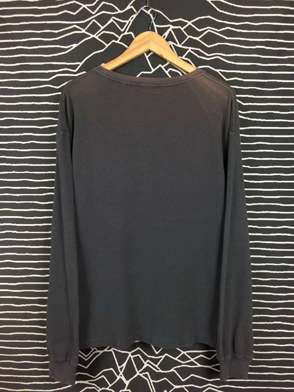 Vintage × Xlarge X-LARGE Brand OG Logo Streetwear Waffle Longsleeve Tee Size US M / EU 48-50 / 2 - 7 Thumbnail