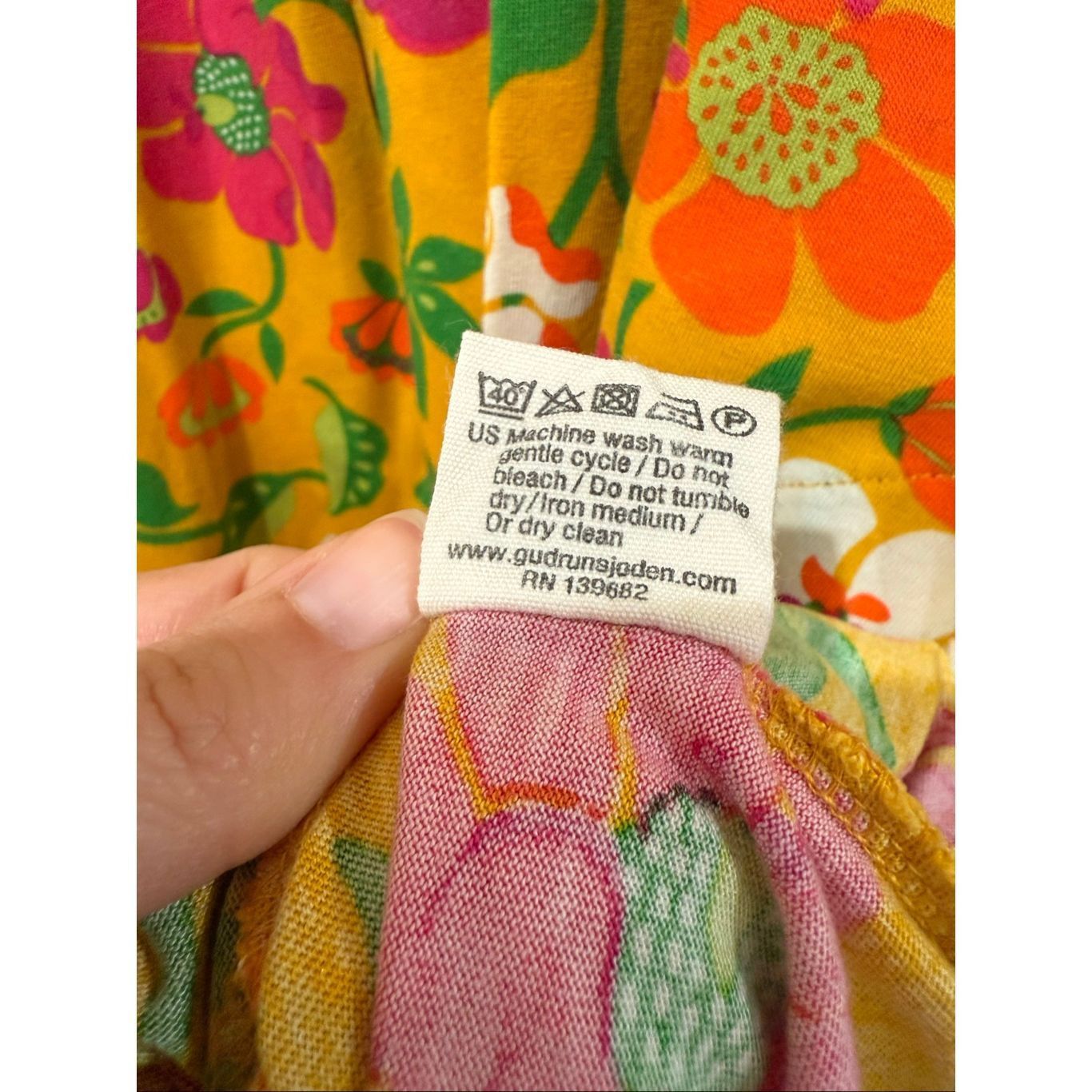 Guru Gudrun Sjoden floral boho lagenlook dress size XXL Size XXL / US 16-18 / IT 52-54 - 6 Thumbnail