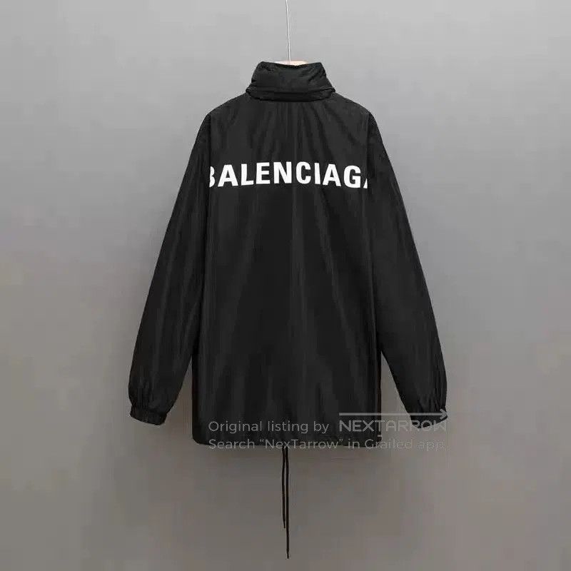 Balenciaga Balenciaga Black Jacket with Logo. Size US M / EU 48-50 / 2 - 1 Thumbnail