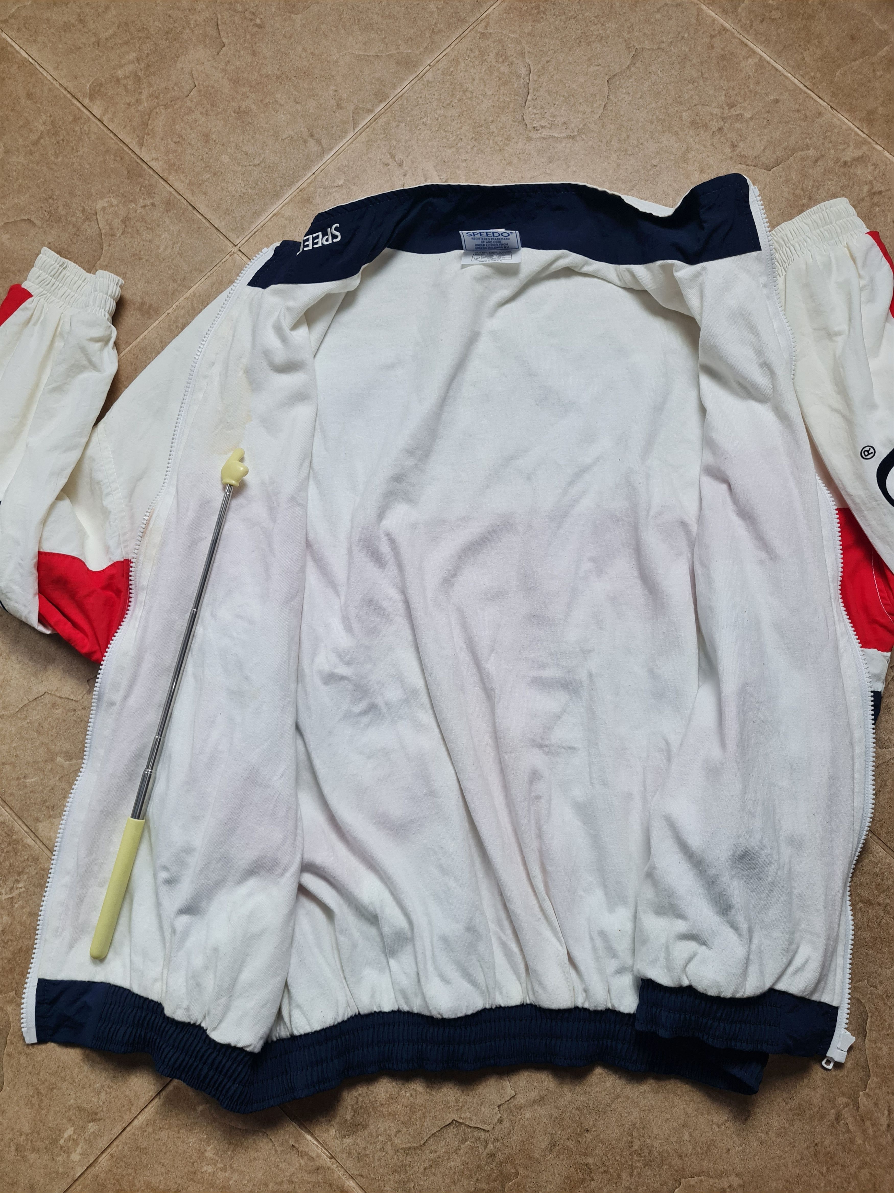 Speedo Vintage Jacket Speedo Union Jack Triathelite 80s Windbreaker Size US S / EU 44-46 / 1 - 10 Thumbnail