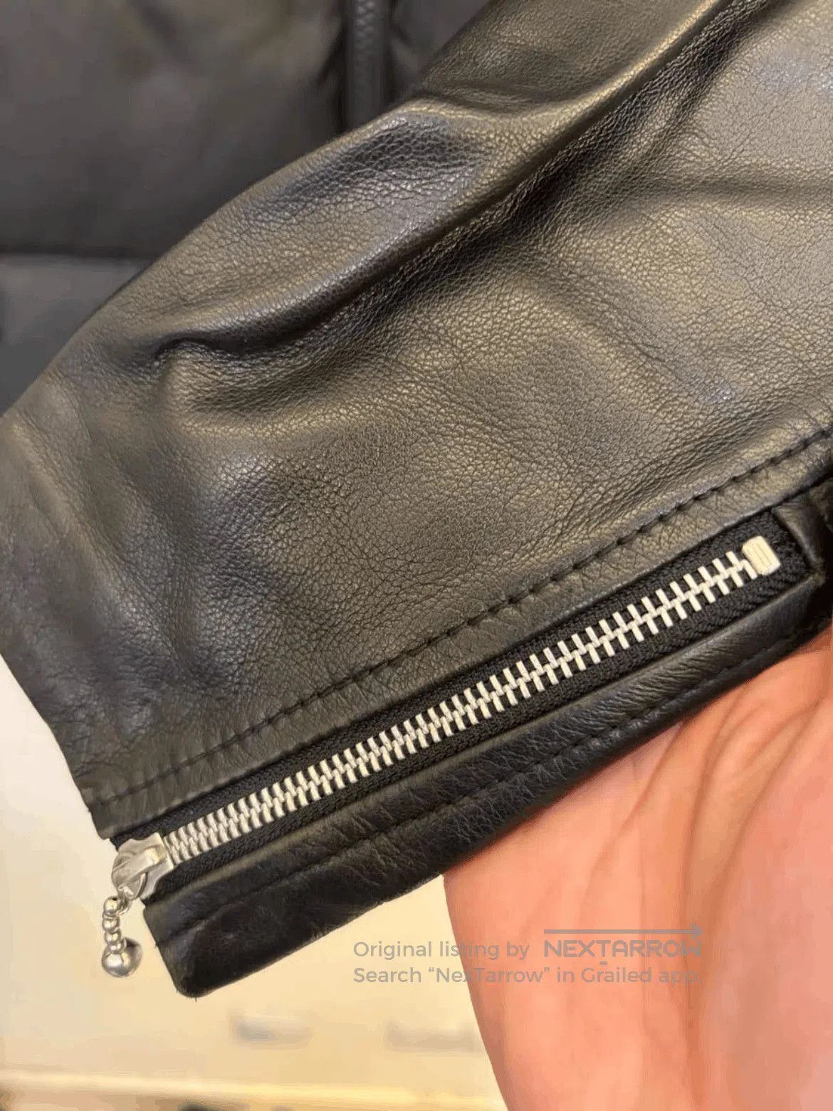 Undercover Sz 1 Undercover Leather Sleeves Puffer Jacket. Size US S / EU 44-46 / 1 - 5 Thumbnail