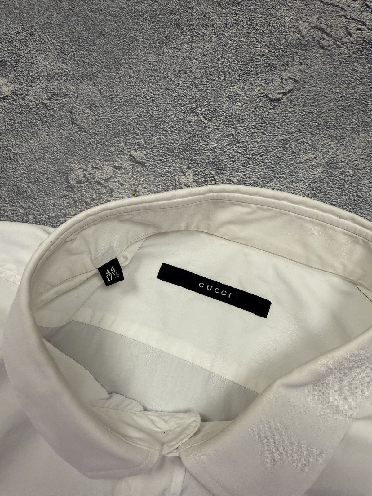 Gucci Vintage Gucci White Shirt Size US L / EU 52-54 / 3 - 10 Thumbnail