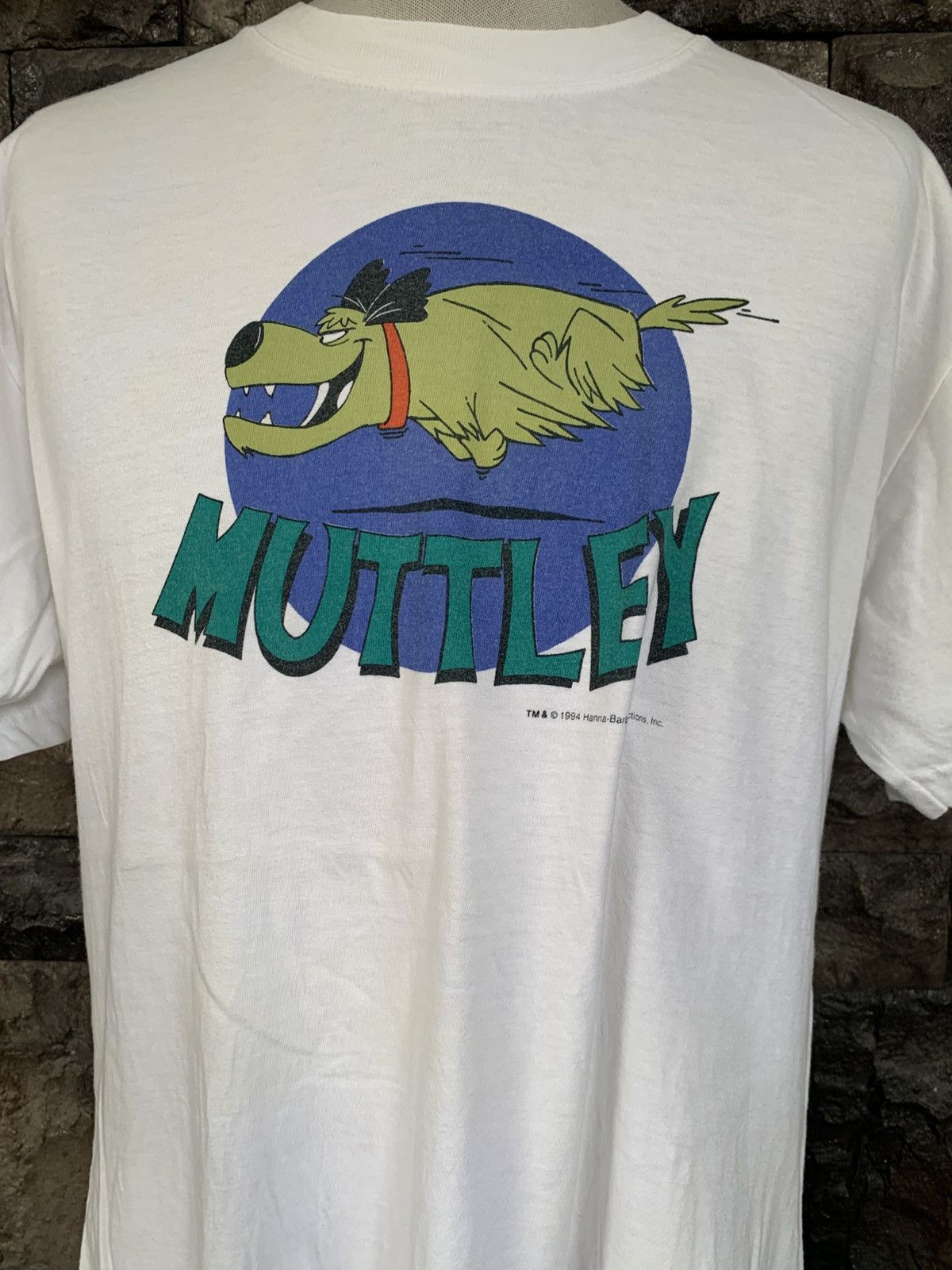 Vintage Vintage 90s Muttley Hanna Barbera Productions Cartoon Tees Size US L / EU 52-54 / 3 - 2 Thumbnail