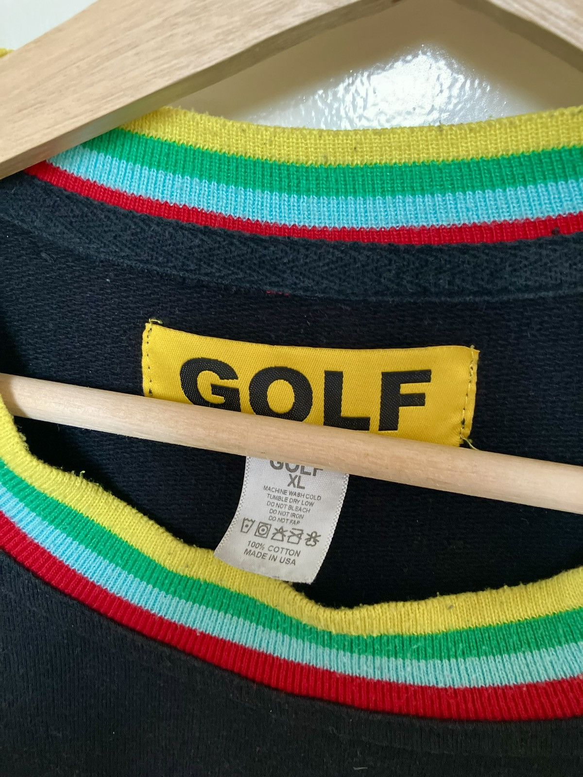 Golf Wang GOLF Wang cherry bomb black crewneck XL Size US XL / EU 56 / 4 - 3 Thumbnail