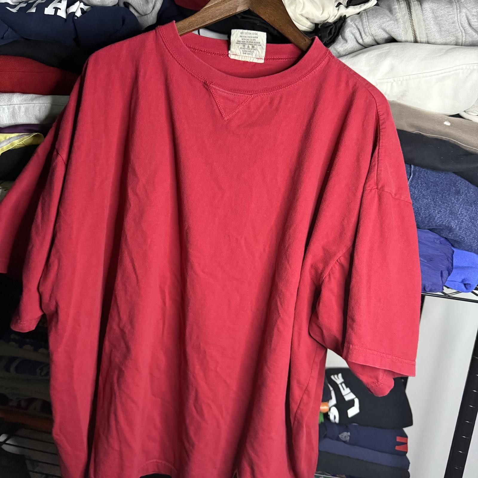 Russell Athletic Vintage Russel Athletic Blank T-shirt Size US XXL / EU 58 / 5 - 2 Thumbnail