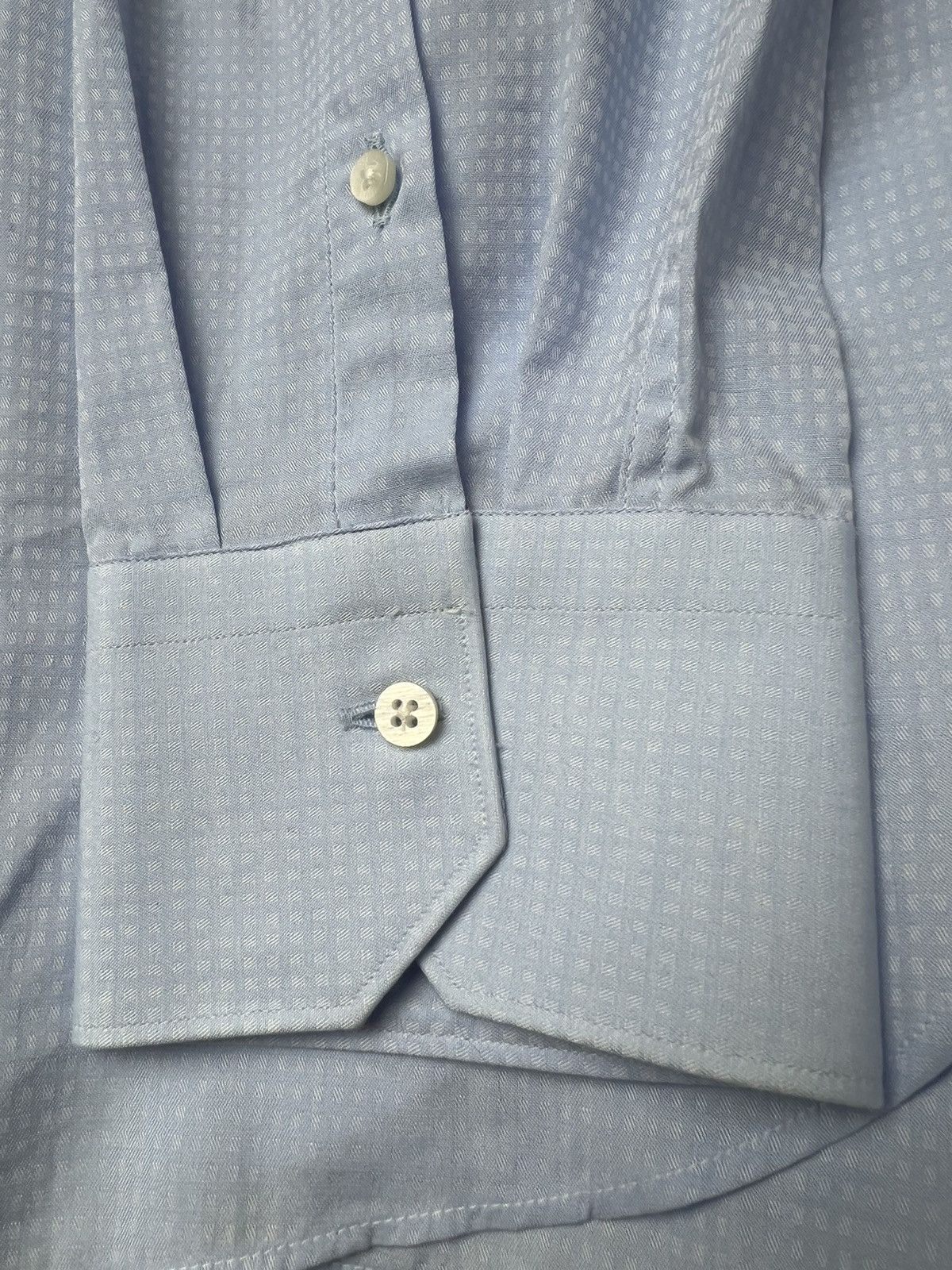 Other Taccaliti Blue Italian Dress Shirt – Made in Italy Size US XXL / EU 58 / 5 - 8 Thumbnail