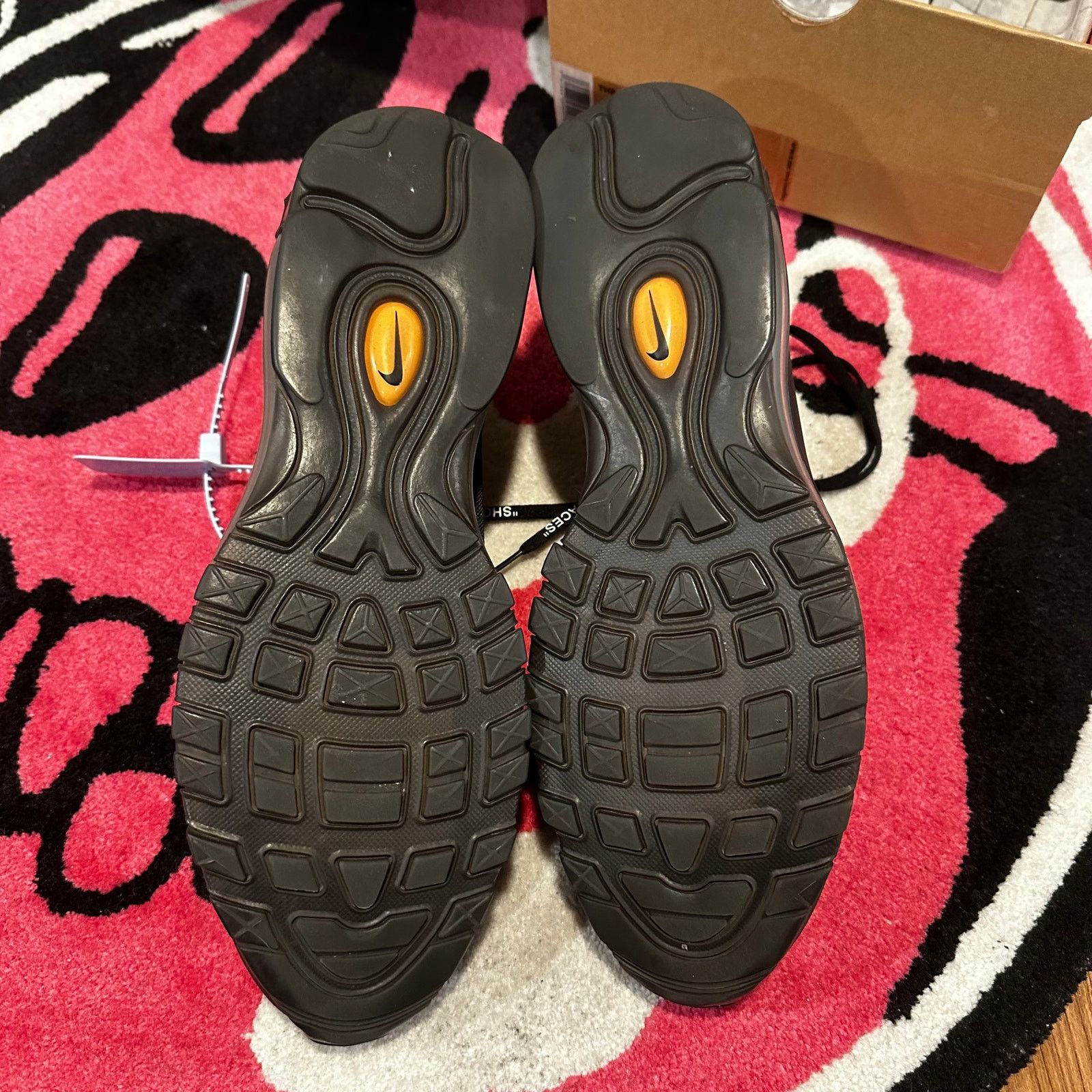 Nike × Off-White Nike Air Max 97 Off-White Black – Size 13 – Gently Used Size US 13 / EU 46 - 6 Thumbnail