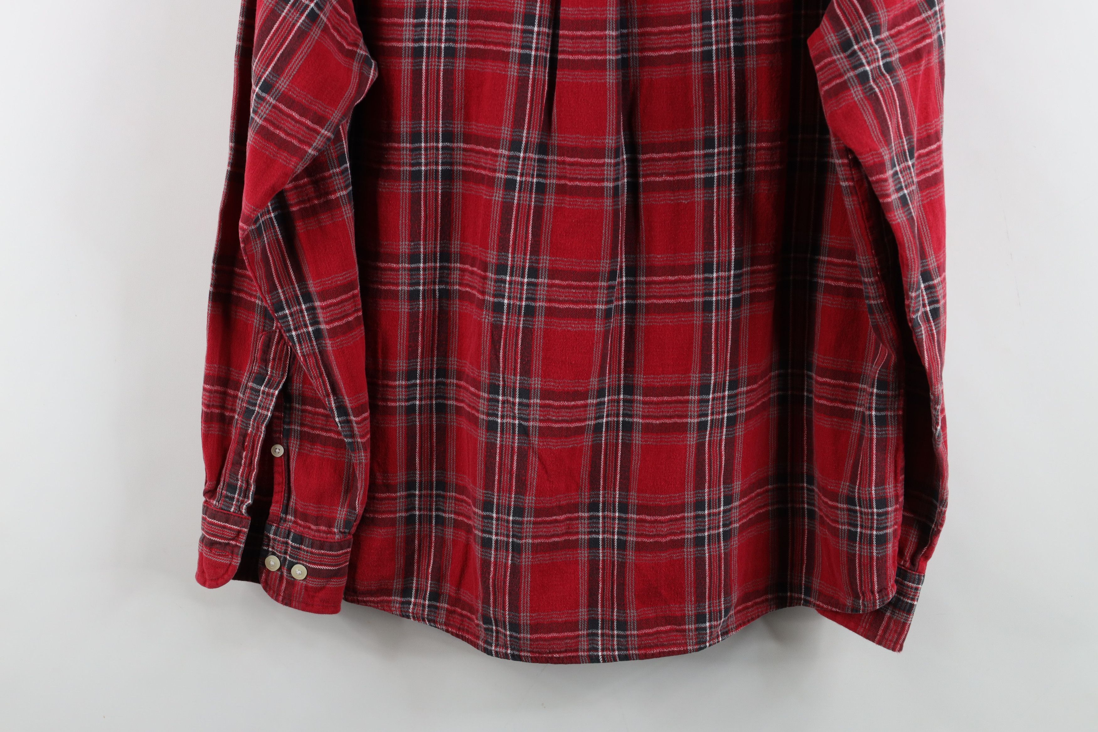 Vintage Vintage 90s Streetwear Collared Button Down Shirt Plaid Size US L / EU 52-54 / 3 - 11 Thumbnail