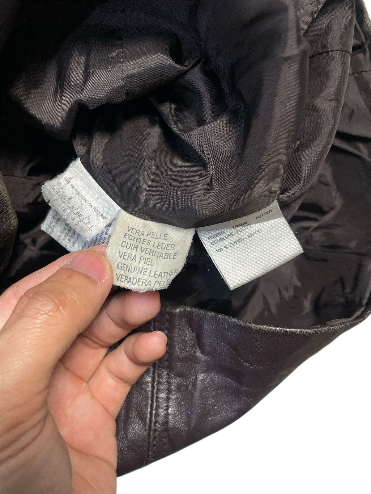 Max Mara Vintage Max Mara Leather Jacket Size S / US 4 / IT 40 - 6 Thumbnail