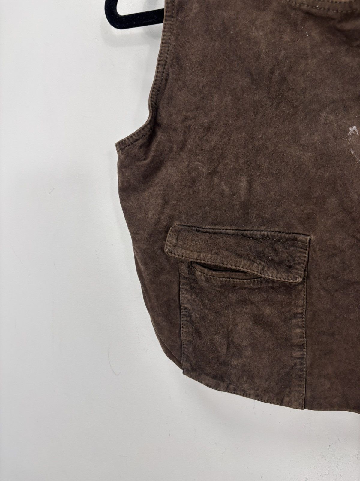 Diesel Diesel L-Zoe Women’s NWT Avant Garde Leather Vest Gilet Size S / US 4 / IT 40 - 5 Thumbnail