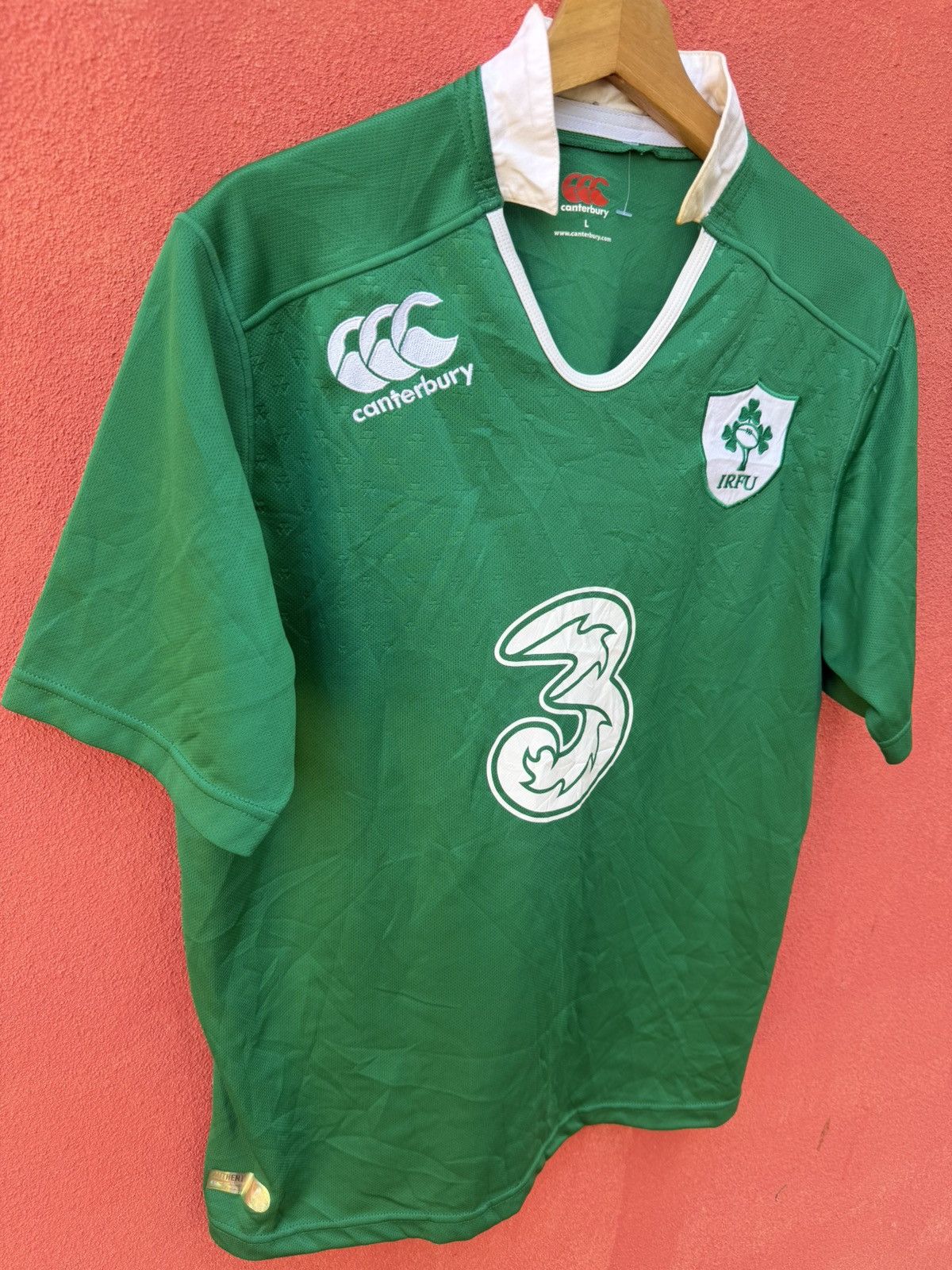 Canterbury of New Zealand Ireland Rugby IRFU x CCC Size US L / EU 52-54 / 3 - 5 Thumbnail