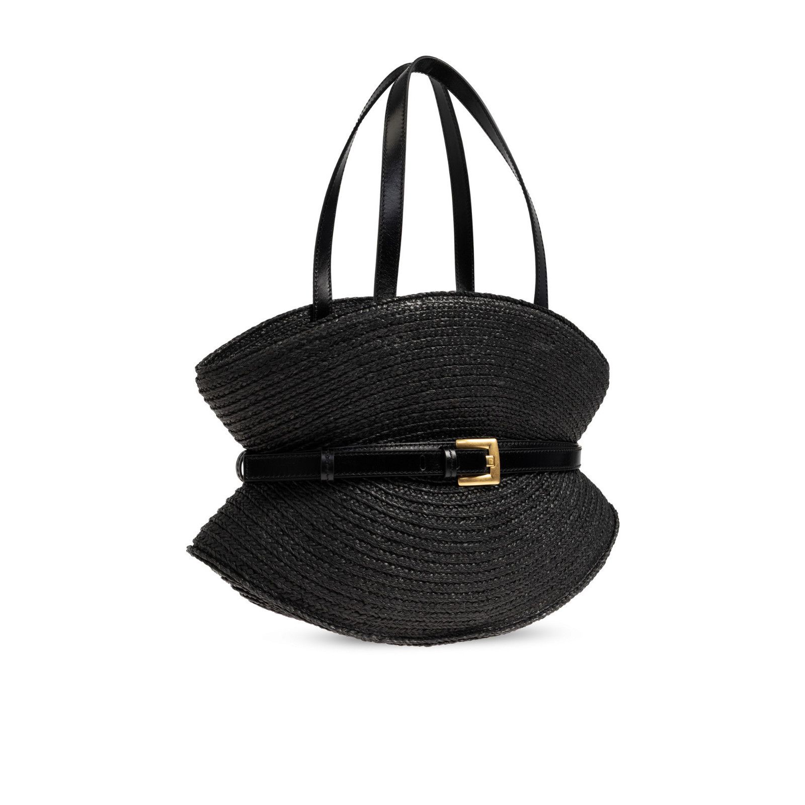 BALMAIN Shuffle Medium $1395 Black Top Handle Bag New & Auth