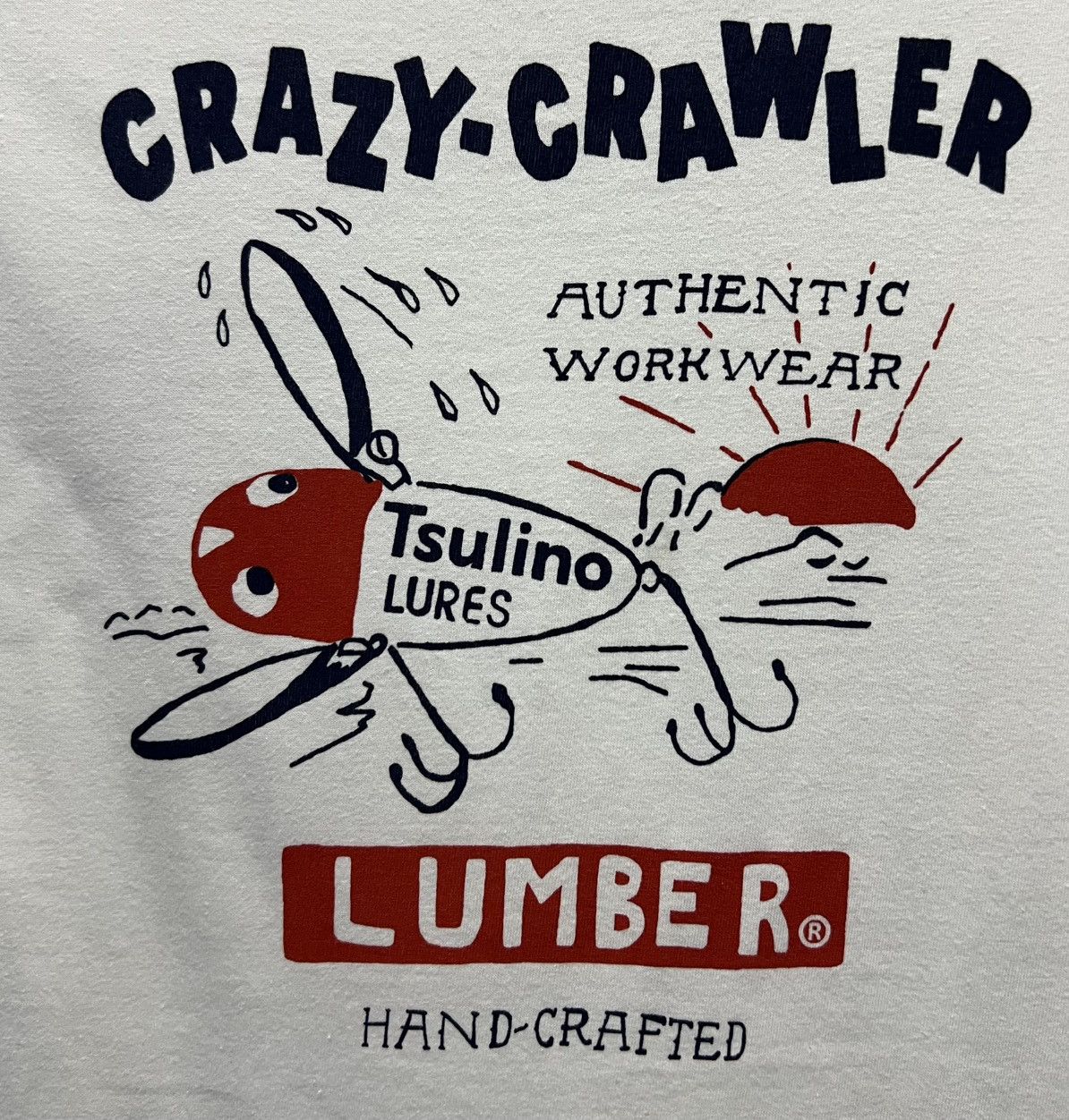 Vintage VINTAGE LUMBER CRAZY- CRAWLER TSULINO LURES SHIRT Size US L / EU 52-54 / 3 - 3 Thumbnail