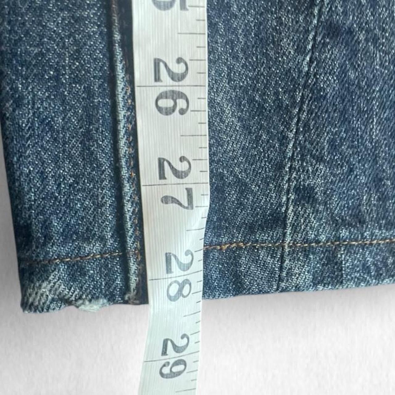 Diesel Diesel DAZE insane RARE crazy cut flare jeans 2008 Size 31" - 3 Thumbnail