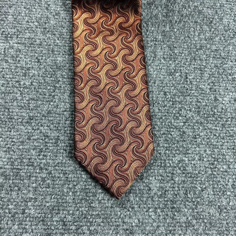 Other Haines & Bonner Neck Tie Mens 3.5" x 58" Abstract Hand Made Size ONE SIZE - 2 Thumbnail