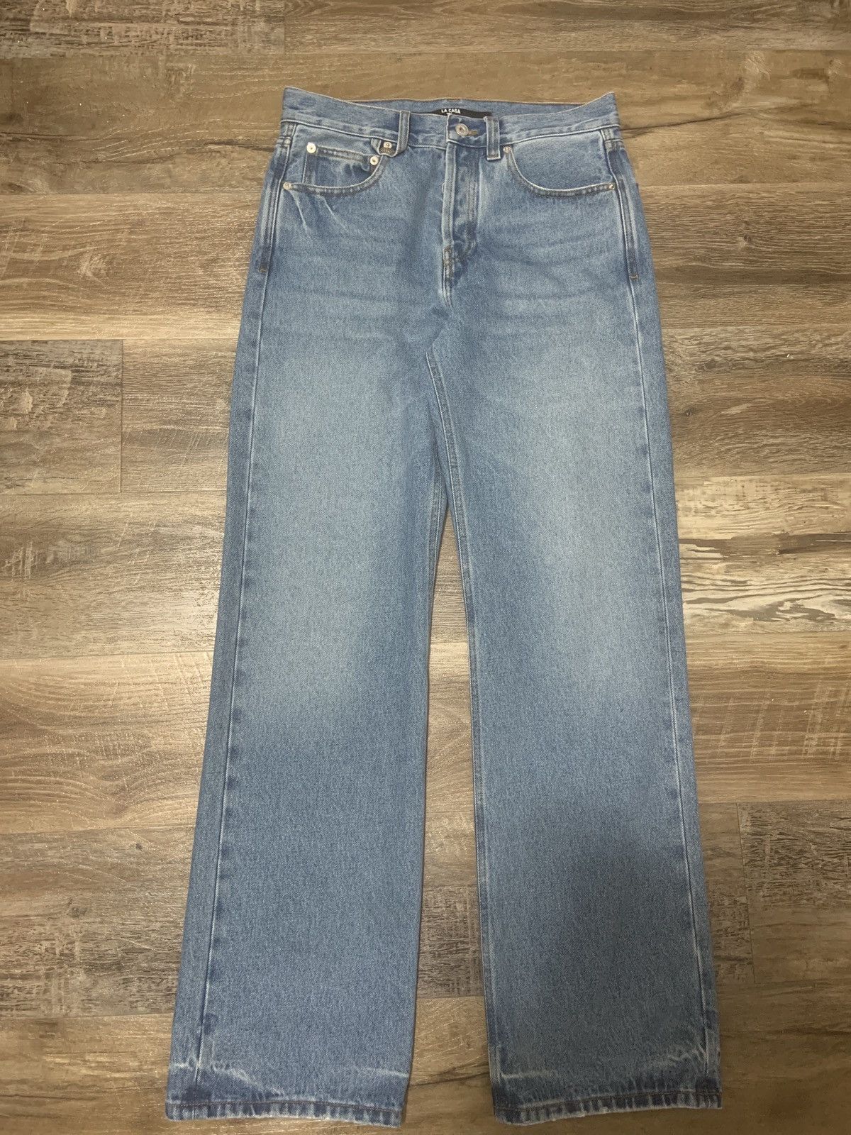 Jacquemus Blue Les Classiques 'Le de Nîmes droit' Jeans Size US 30 / EU 46 - 7 Thumbnail