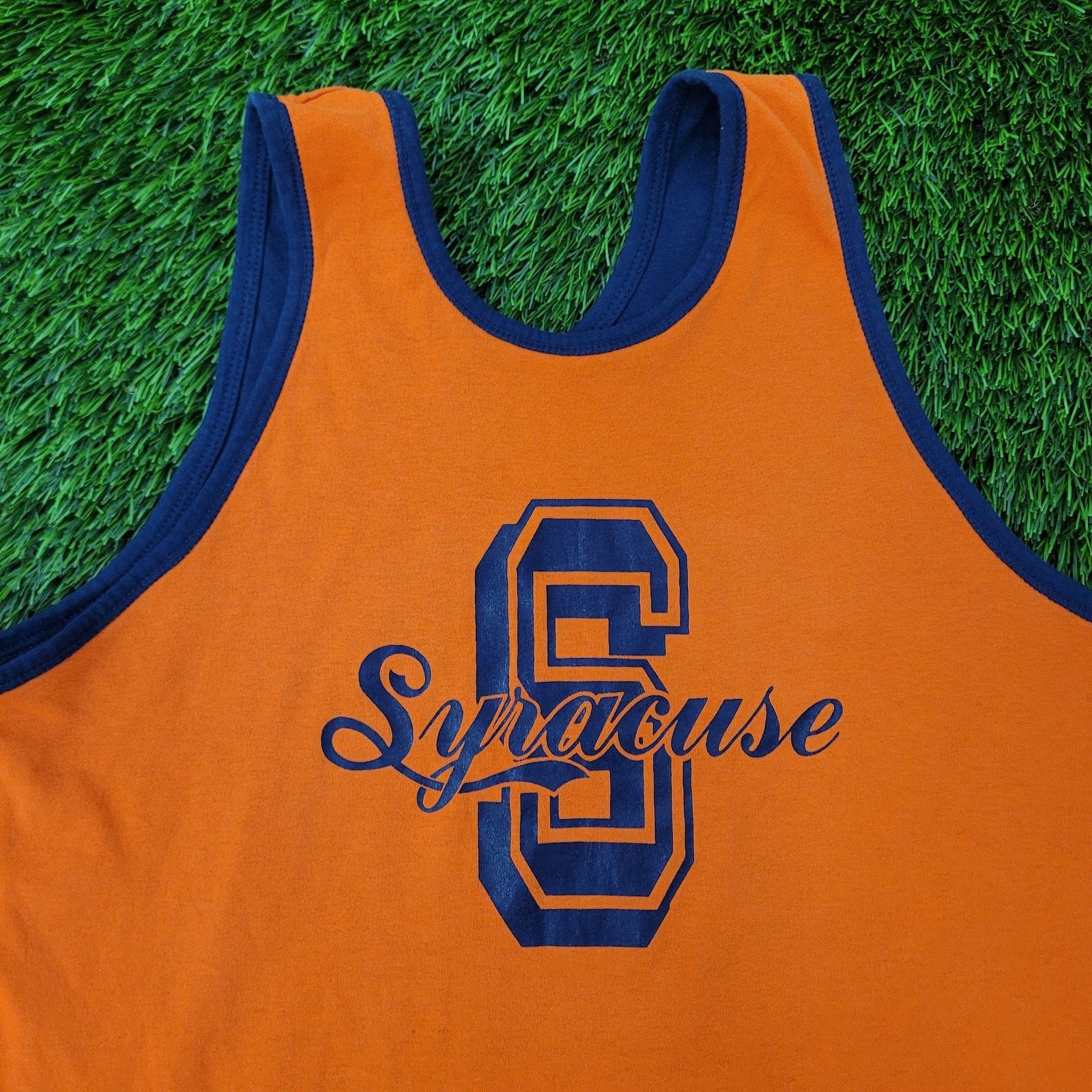 Champion Vintage 70s Champion Syracuse University Tank-Top L 22x27 Size US L / EU 52-54 / 3 - 14 Thumbnail