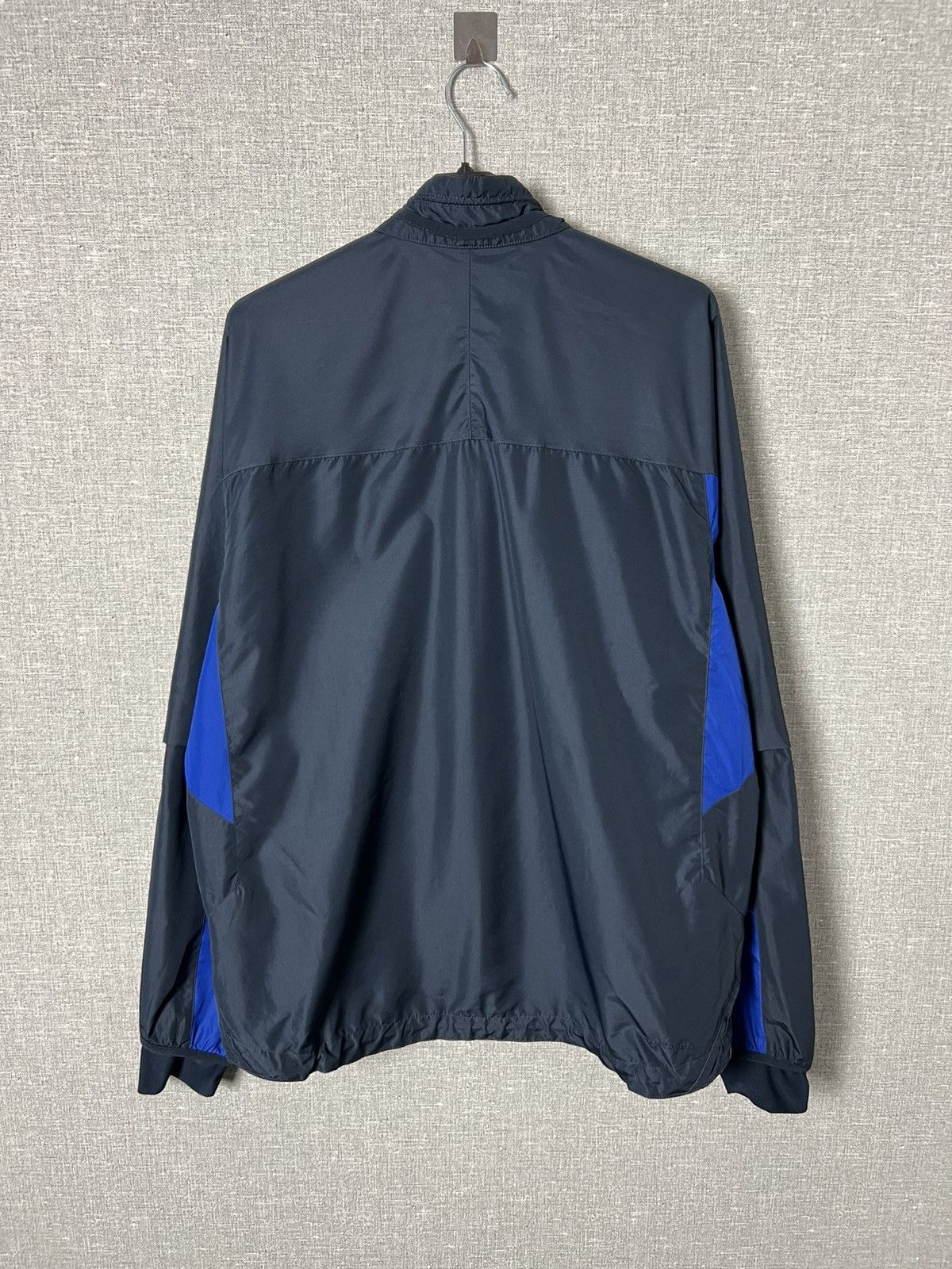 Nike Vintage Nike Swoosh Nylon Windbreaker Track Jacket Drill Size US L / EU 52-54 / 3 - 17 Thumbnail
