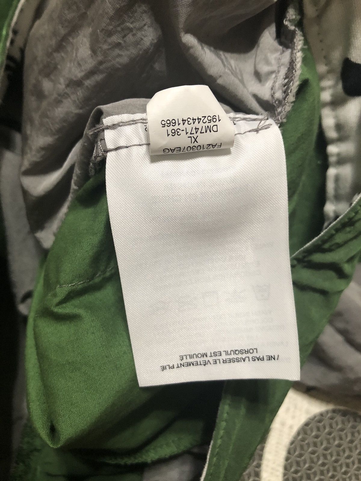 Jordan Brand × Off-White Off White x Jordan Shorts Green/Grey Size XL Size US 35 - 9 Thumbnail