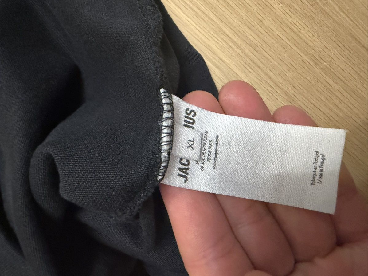 Jacquemus Jacquemus Black ‘Gros Grain’ T-Shirt XL Made in Portugal Size US XL / EU 56 / 4 - 6 Thumbnail