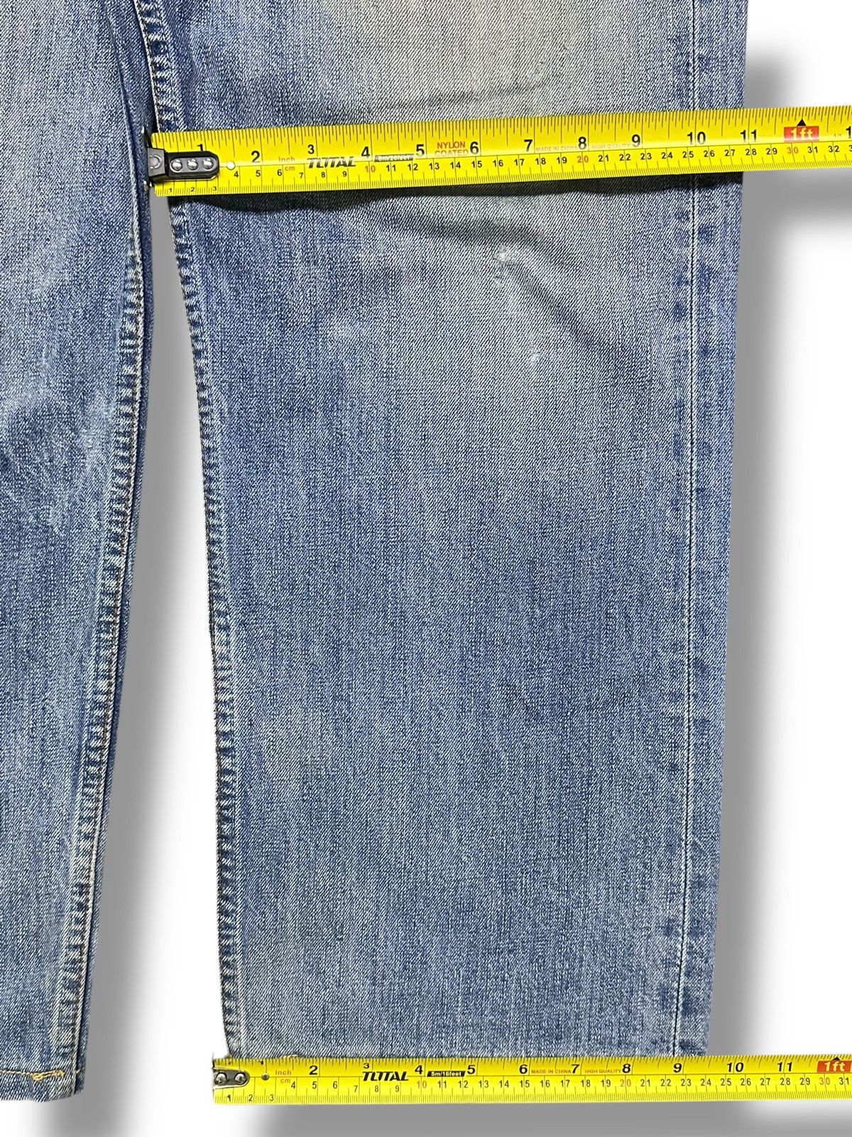 Levi's Vintage Levi’s 503 Distressed Japan Denim Straight Leg Faded Size US 34 / EU 50 - 21 Thumbnail