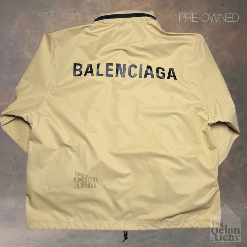Balenciaga Balenciaga Hooded Printed Shell Jacket Unisex Pre-Owned Size US L / EU 52-54 / 3 - 4 Thumbnail