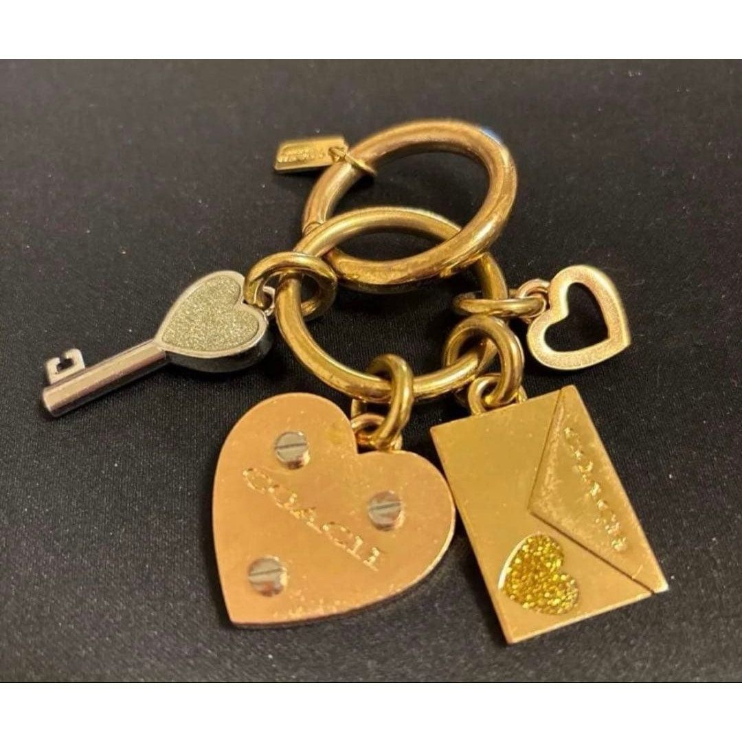 Coach Vintage coach gold heart charm Size ONE SIZE - 5 Thumbnail