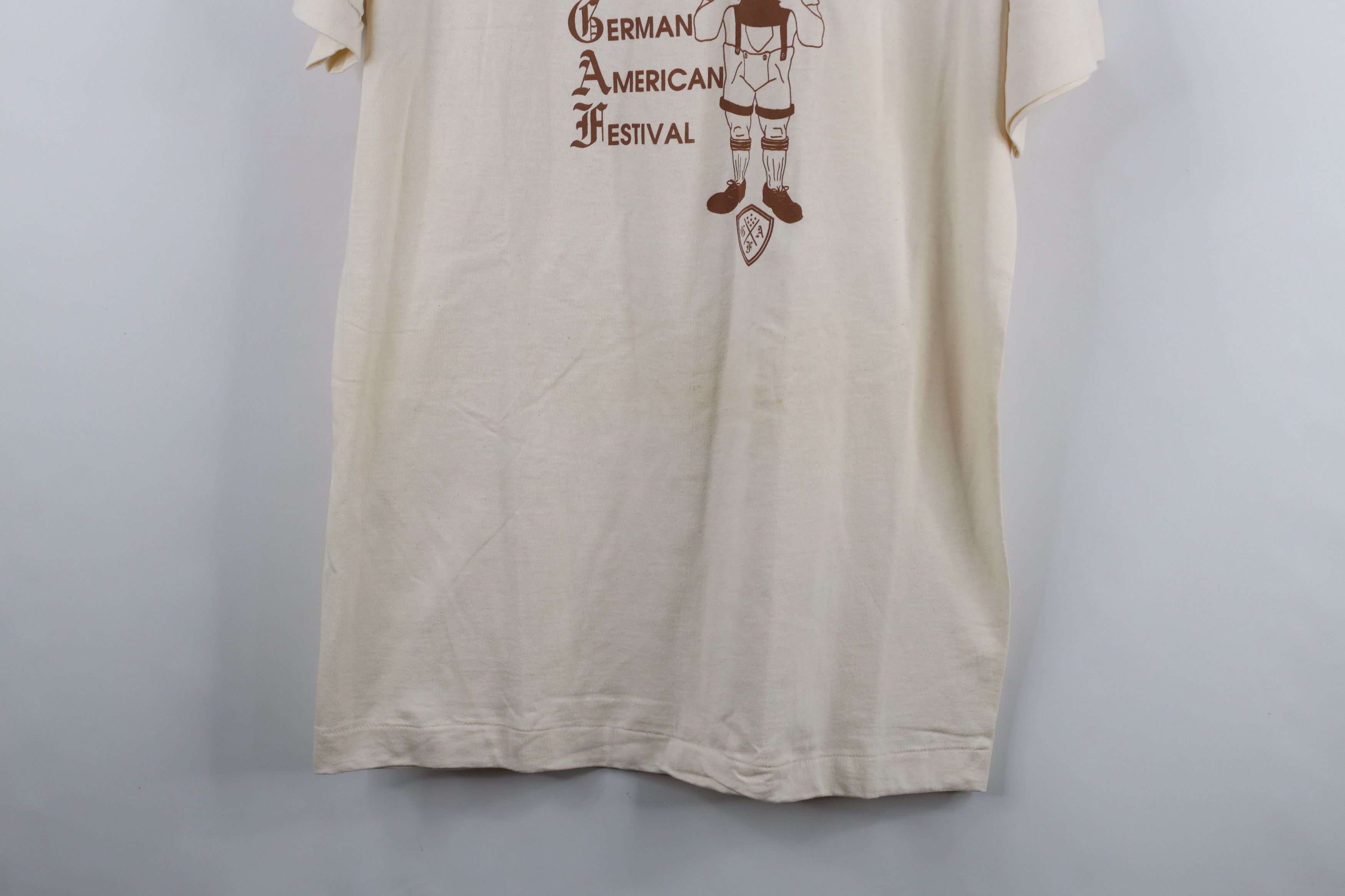 Vintage Vintage 90s Streetwear German American Festival T-Shirt USA Size US M / EU 48-50 / 2 - 3 Thumbnail