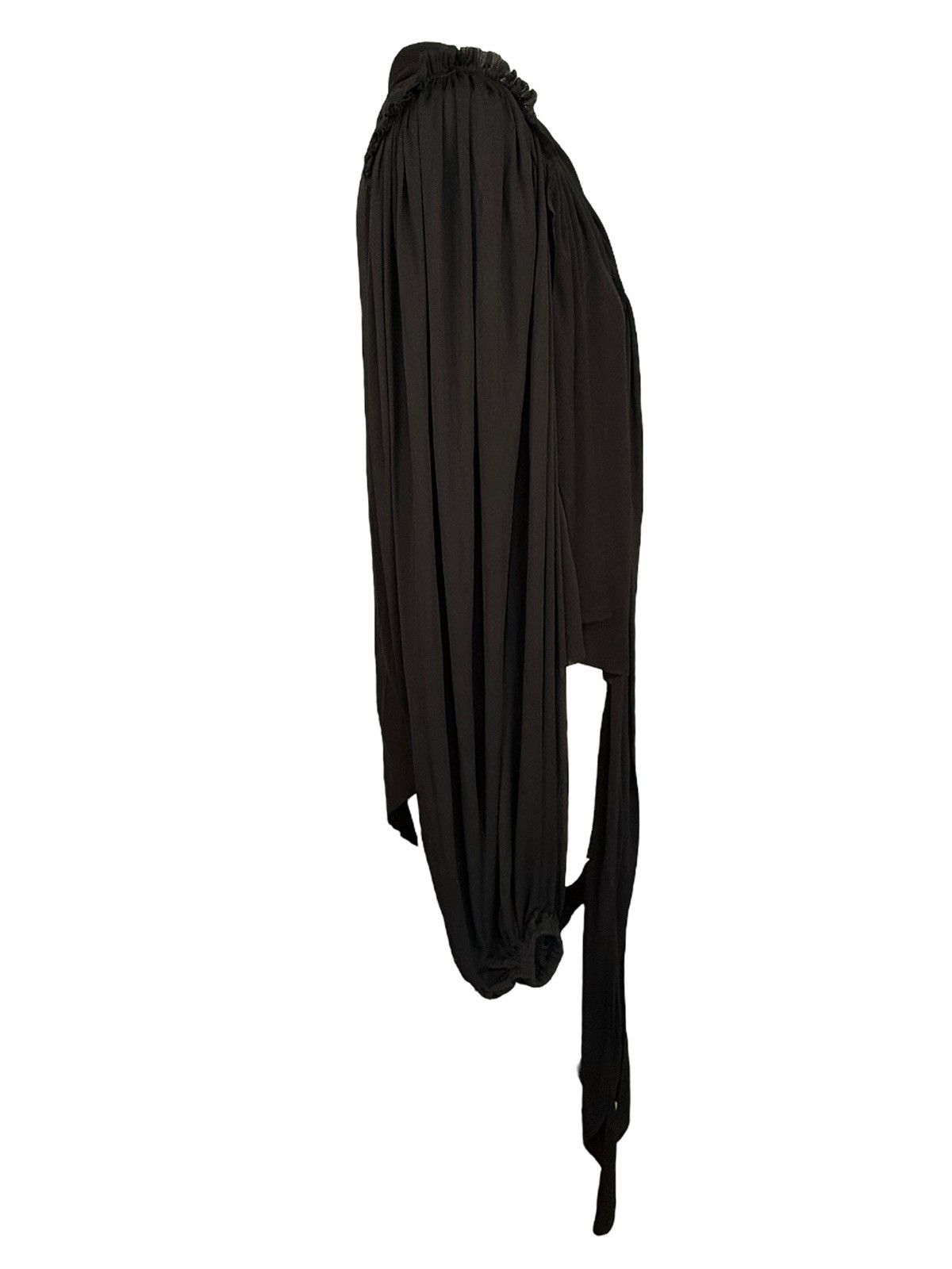 Loewe Loewe Asymmetric Bow-Tie Crepe Blouse Size S / US 4 / IT 40 - 3 Thumbnail