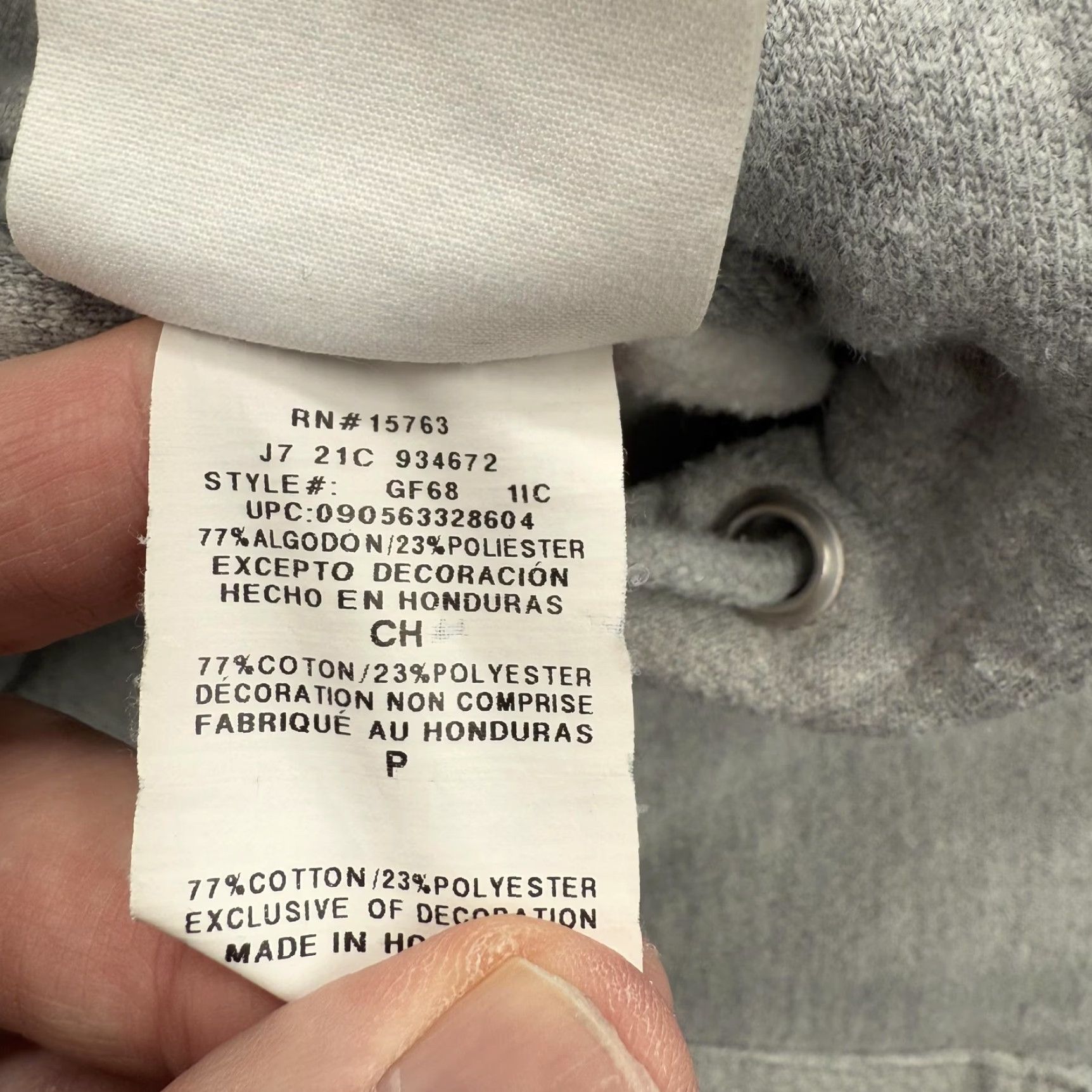 Champion Champion Reverse Weave Hoodie Mens Small Gray Fleece Pullover GF68 Size US S / EU 44-46 / 1 - 5 Thumbnail