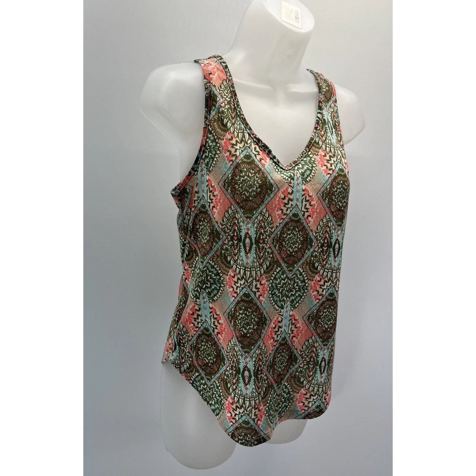 Other Self Esteem Aztec Boho Print Tank Top Multicolor Size Small Size S / US 4 / IT 40 - 2 Thumbnail