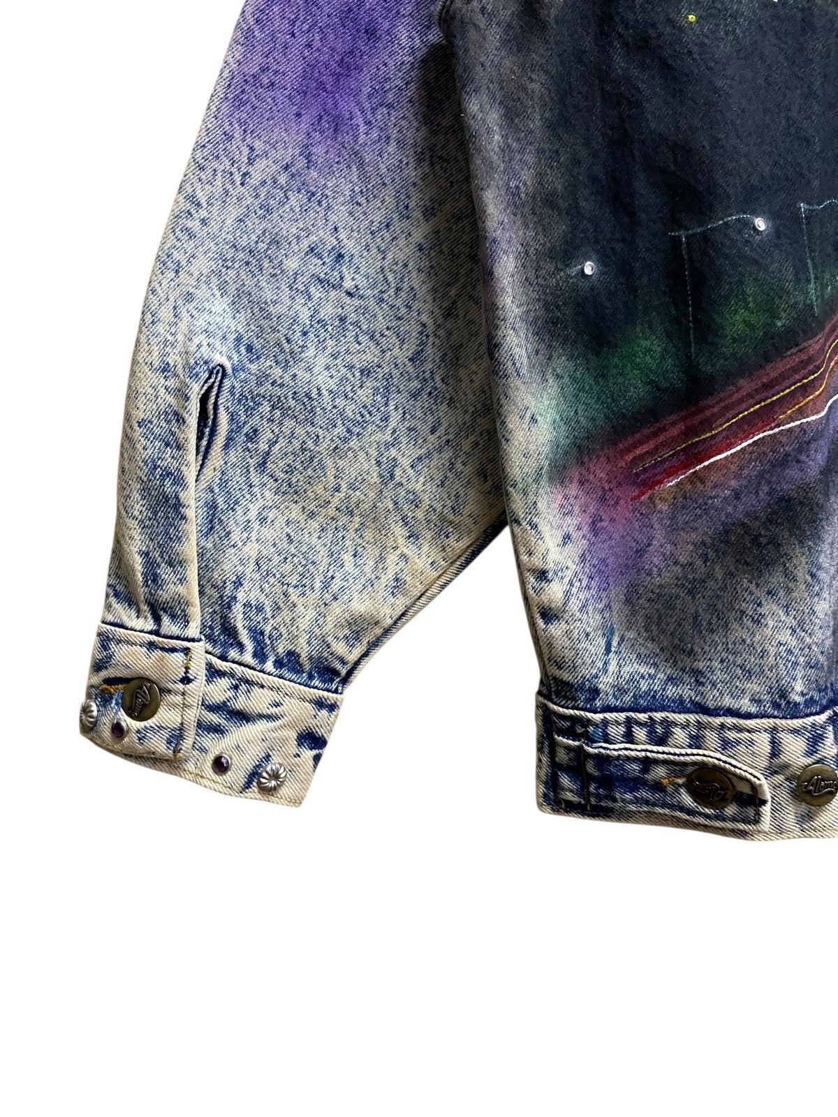 Vintage Rare Vintage Hand Painted Tony Alamo Trucker Denim 1989s Size US M / EU 48-50 / 2 - 11 Thumbnail