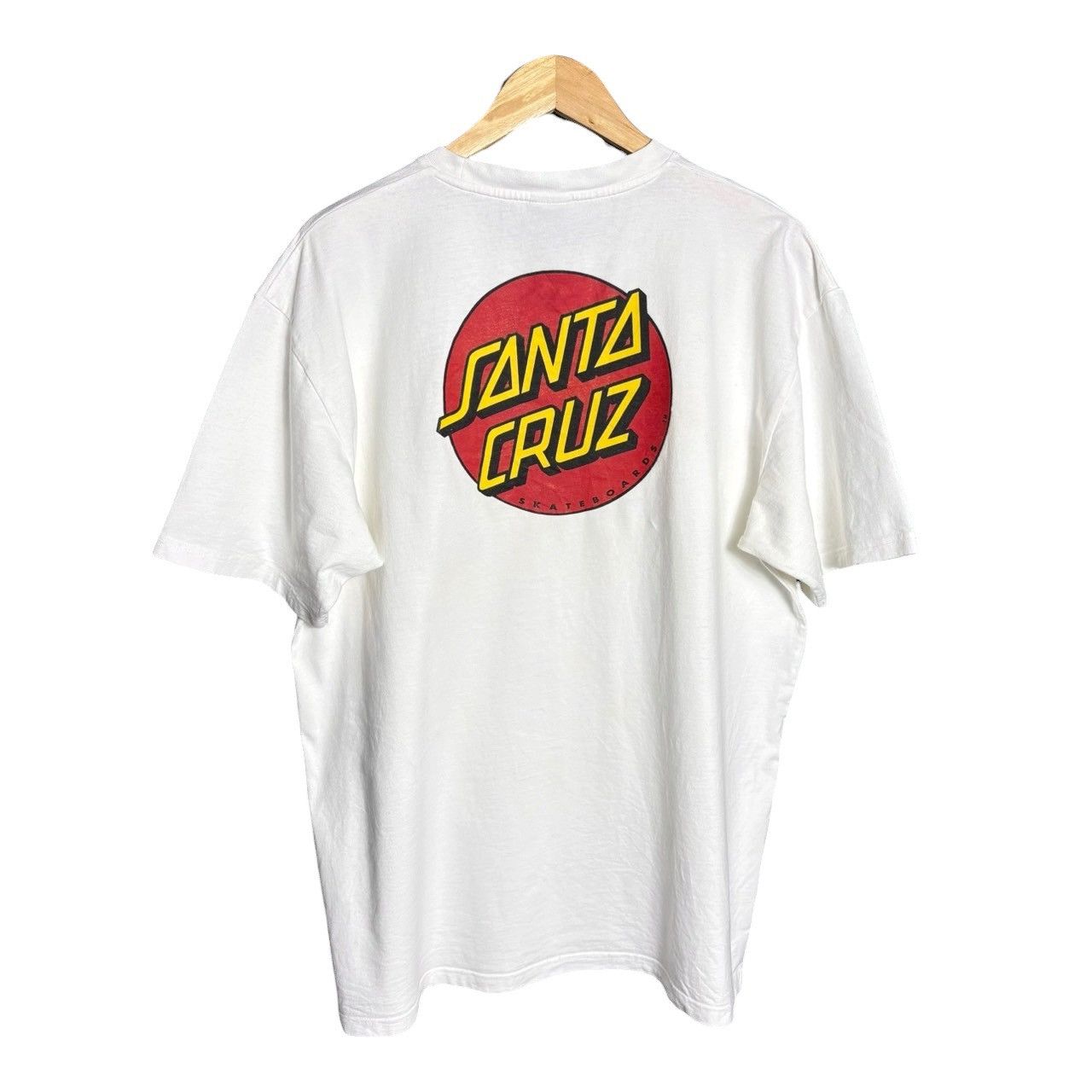 Santa Cruz Skateboards Vintage Santa Cruz Skateboards Logo T-Shirt Size US XL / EU 56 / 4 - 1 Thumbnail
