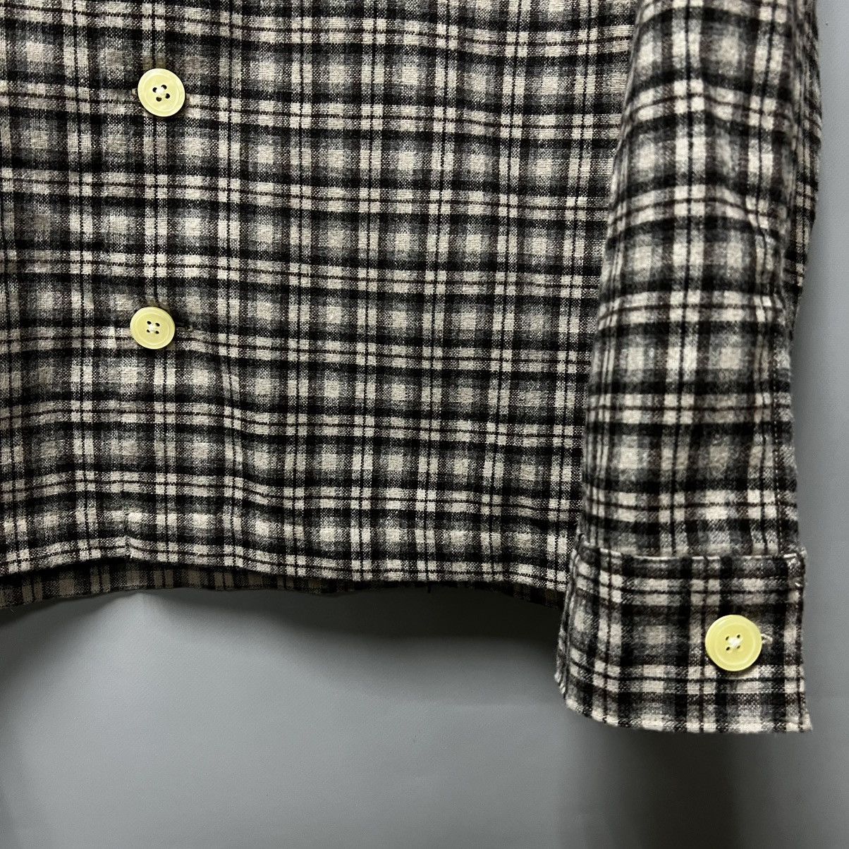 Allsaints AllSaints Burbank Flannel Shirt Button Up Overshirt Size US M / EU 48-50 / 2 - 7 Thumbnail