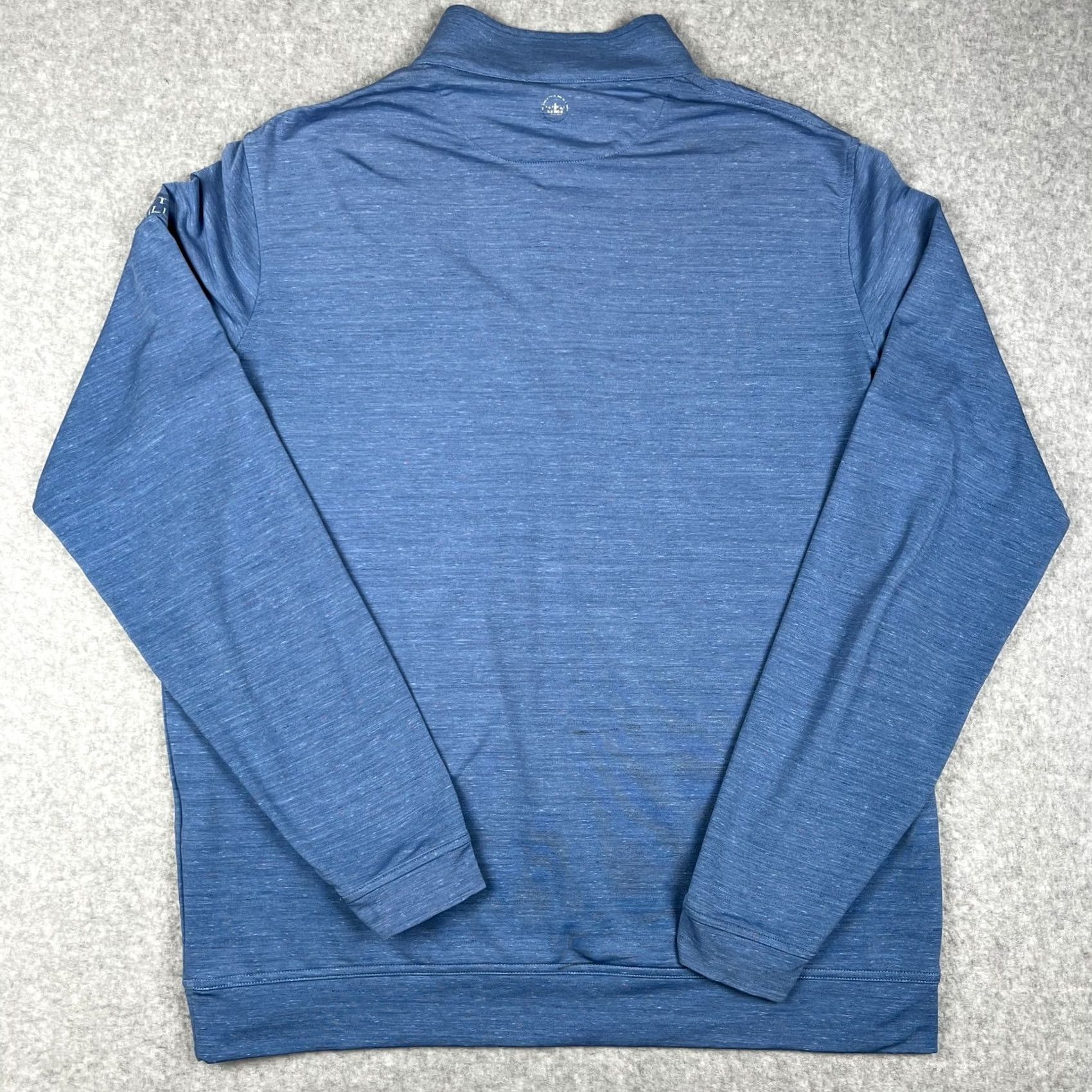 Peter Millar Peter Millar Golf Perth Quarter Zip Performance Pullover Mens XL Blue Active Size US L / EU 52-54 / 3 - 2 Thumbnail