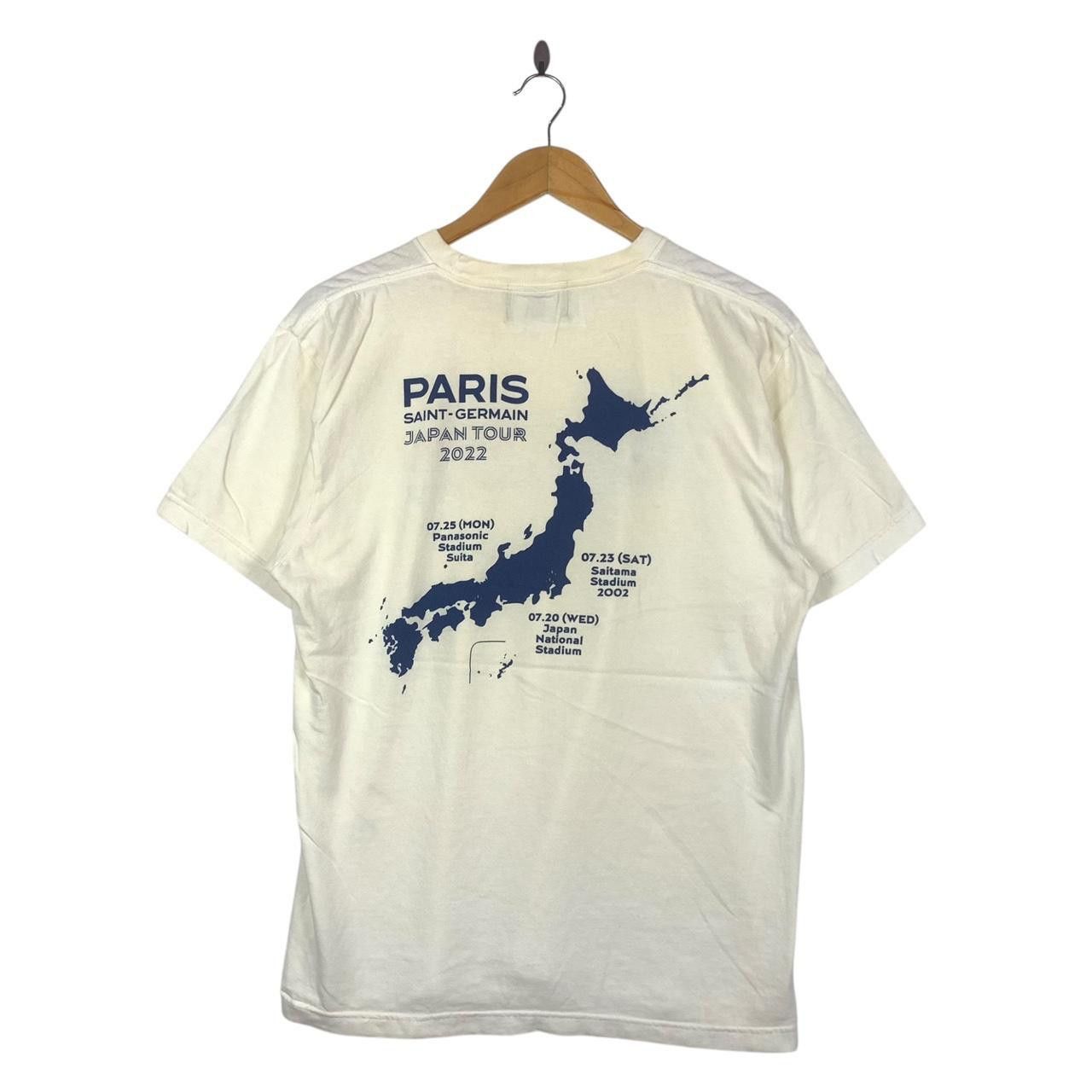 Other PSG 2002 JAPAN TOUR Paris Saint Germain Football Tee Size US M / EU 48-50 / 2 - 4 Thumbnail