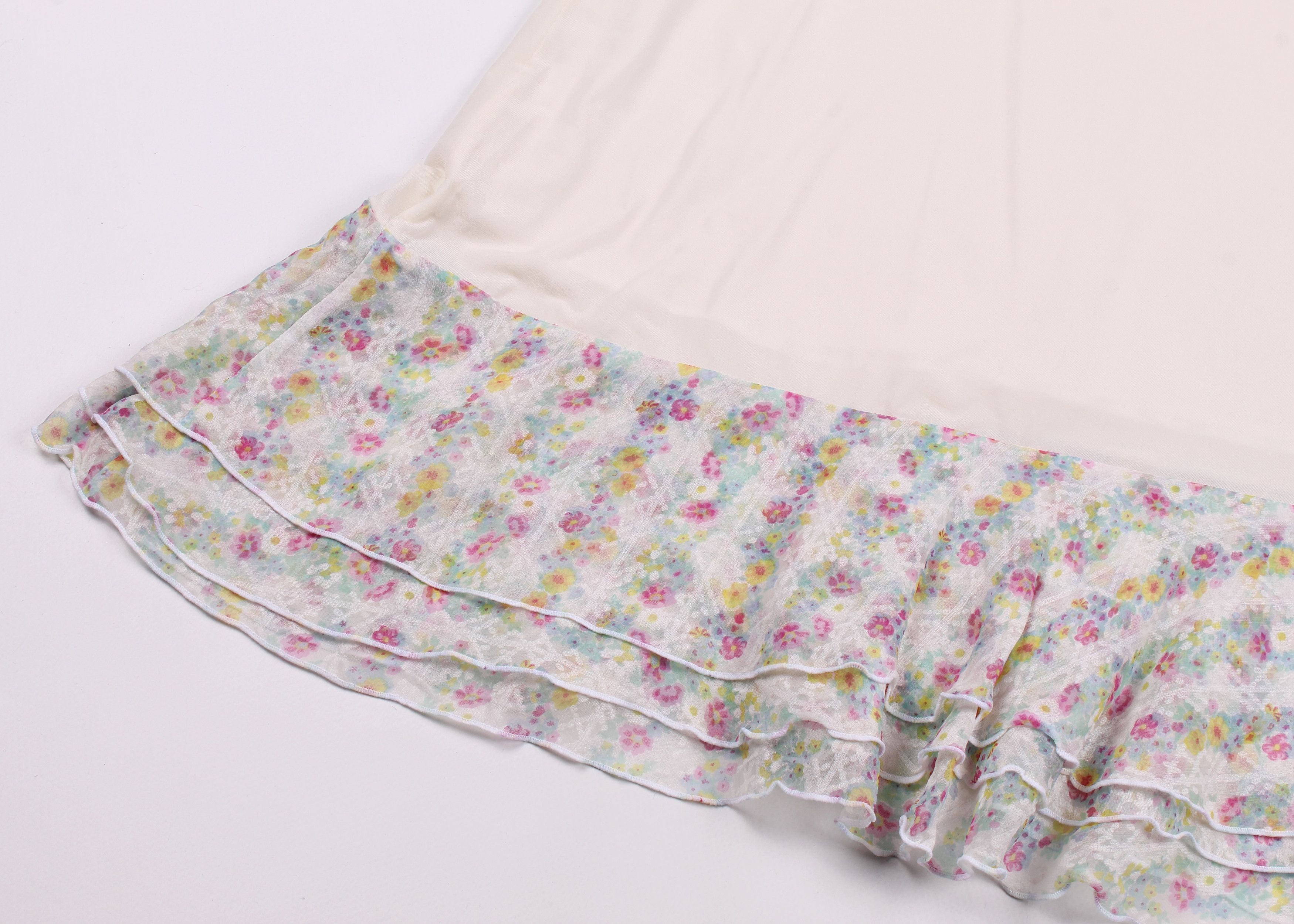 Versace Jeans Couture Vintage Versace Jeans Couture Milk Midi Skirt Size 30" / US 8 / IT 44 - 3 Thumbnail