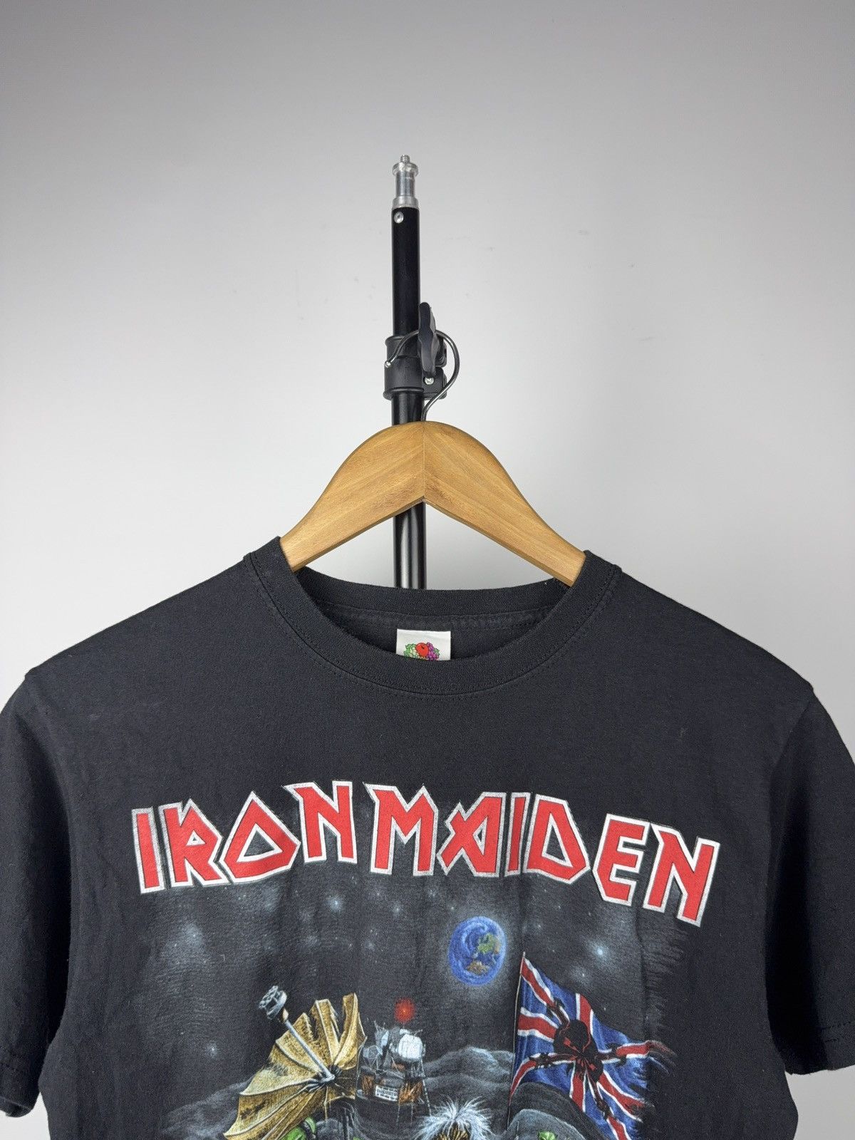 Iron Maiden 00s Iron Maiden 2011 Eddie Bulldozer Vintage Band T-Shirt Size US S / EU 44-46 / 1 - 2 Thumbnail