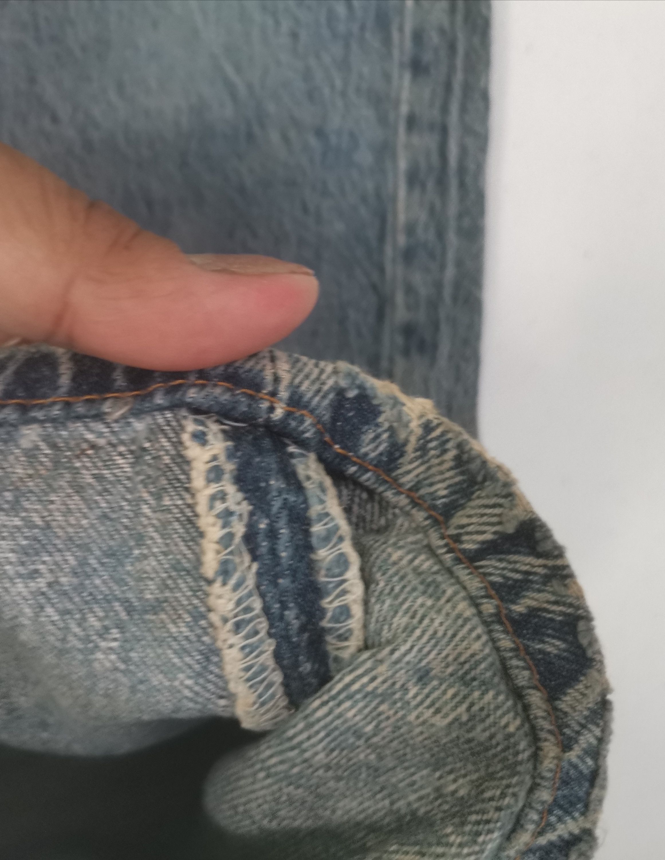 Levi's Vintage Clothing × Vintage Rare vintage 80s Levi's asicd wash denim Size US 32 / EU 48 - 5 Thumbnail