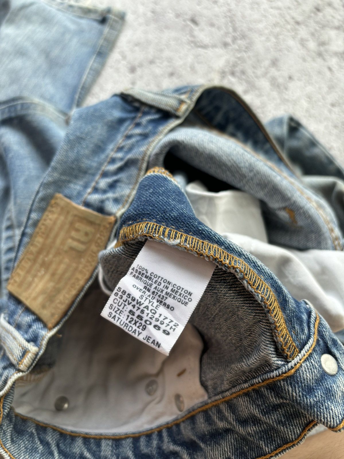 RRL Ralph Lauren Vintage Polo jeans company Ralph lauren denim Size US 35 - 9 Thumbnail