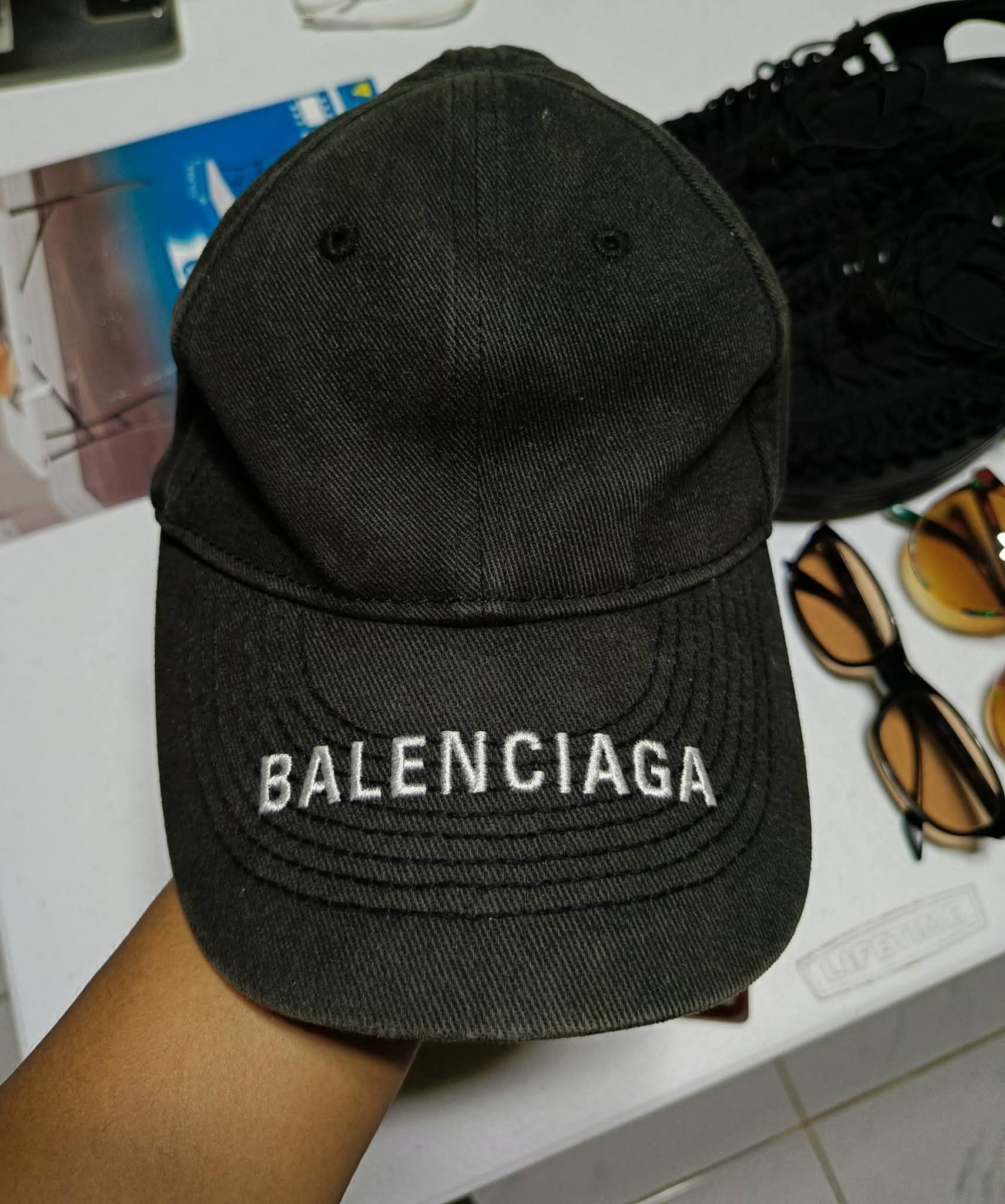 Balenciaga Balenciaga Brim Logo Hat Size ONE SIZE - 1 Thumbnail