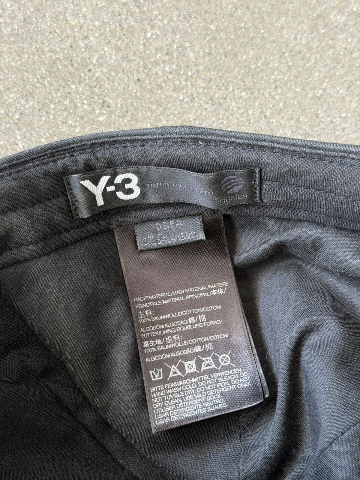 Y-3 Y-3 Lightning Cap Size ONE SIZE - 6 Thumbnail